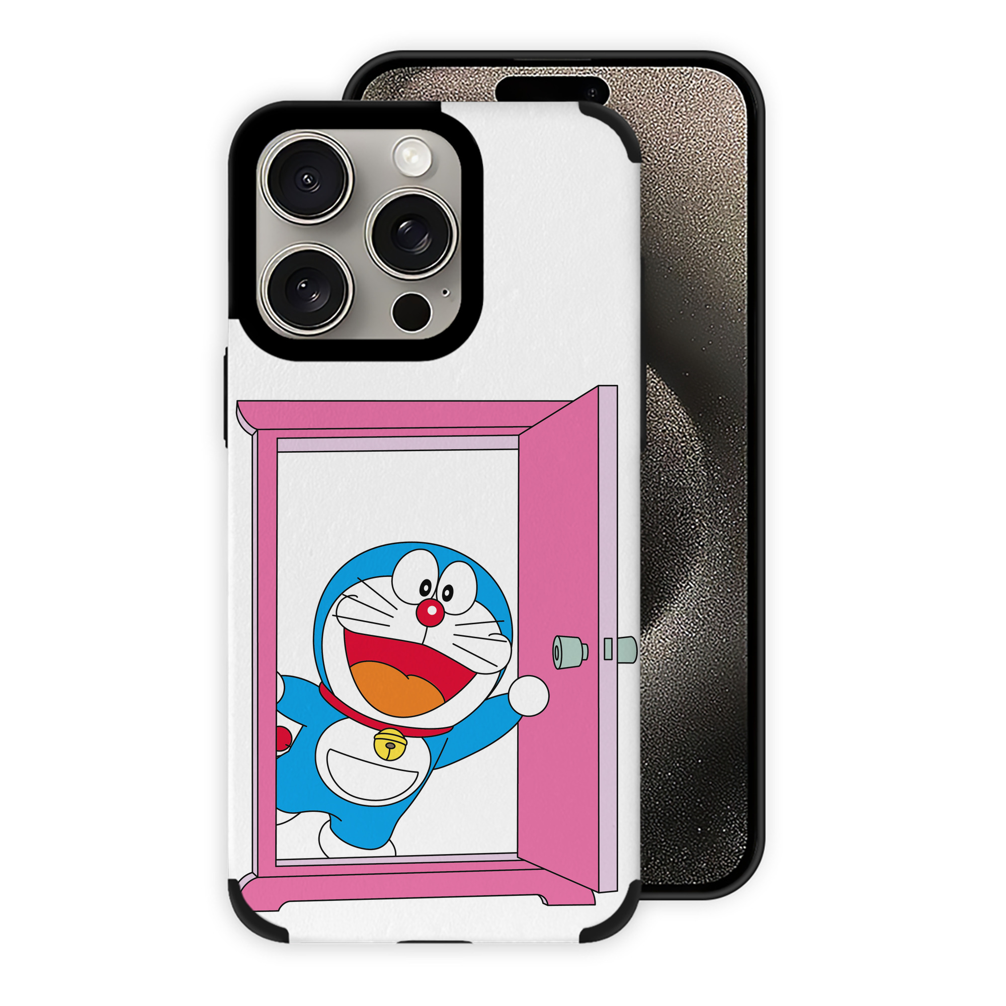 （画像用） ドラえもん Doraemon 【iPhone15ProMax対応】 PUレザー スマホケース 耐衝撃＆黄変防止