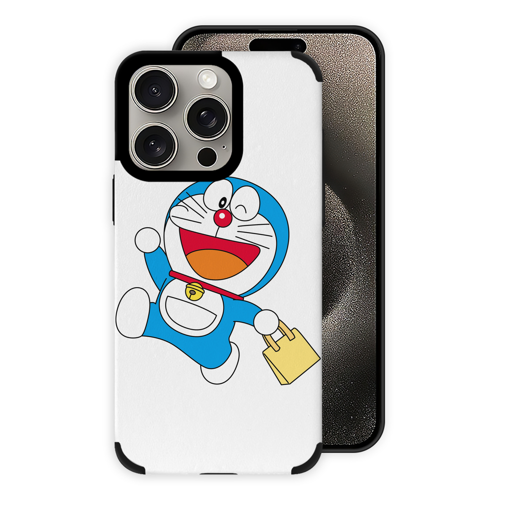 （画像用） ドラえもん Doraemon 【iPhone15ProMax対応】 PUレザー スマホケース 耐衝撃＆黄変防止