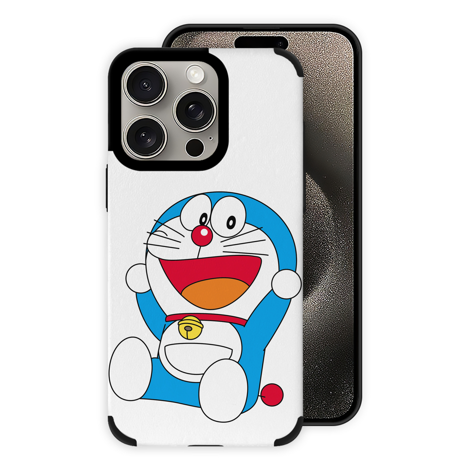 （画像用） ドラえもん Doraemon 【iPhone15ProMax対応】 PUレザー スマホケース 耐衝撃＆黄変防止