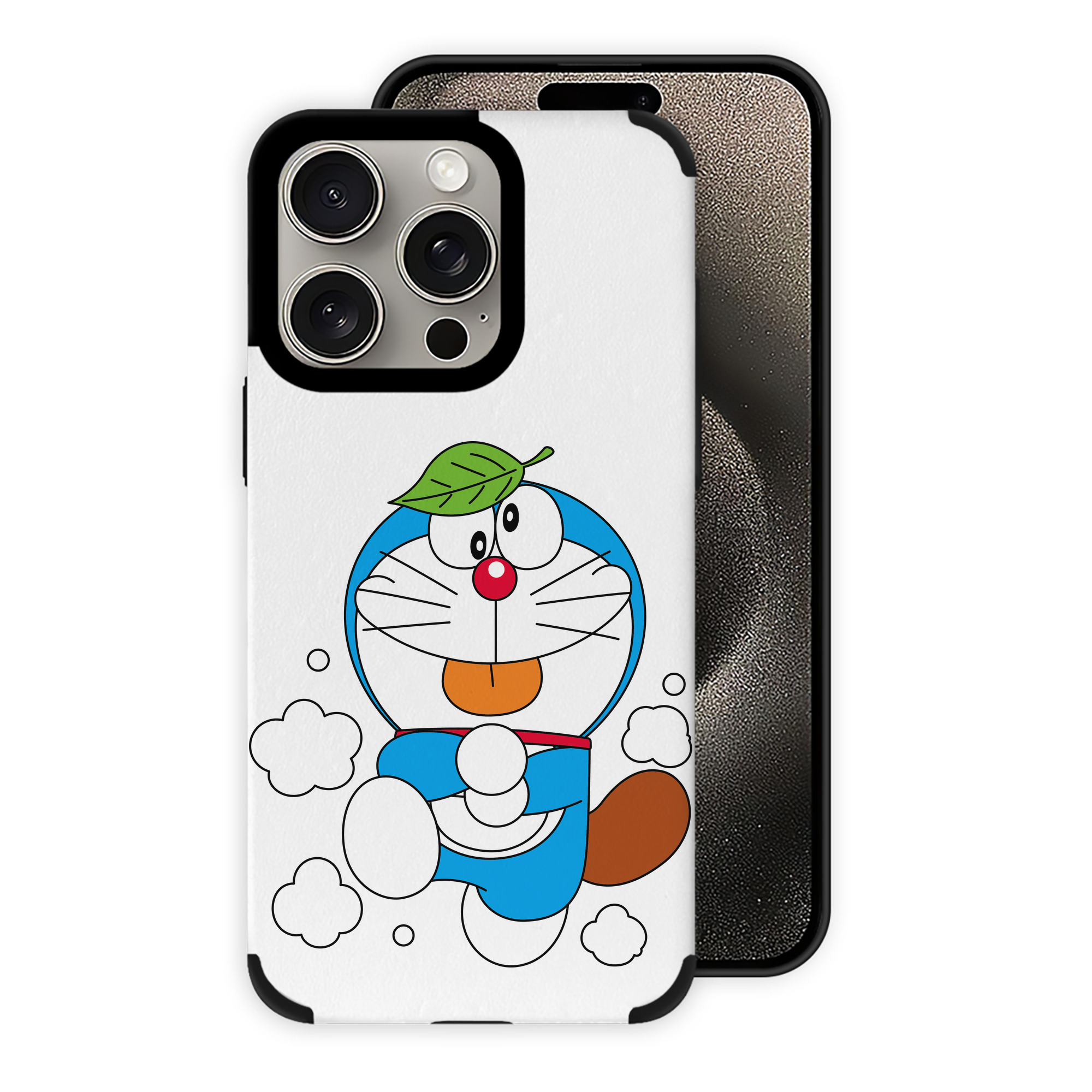（画像用） ドラえもん Doraemon 【iPhone15ProMax対応】 PUレザー スマホケース 耐衝撃＆黄変防止