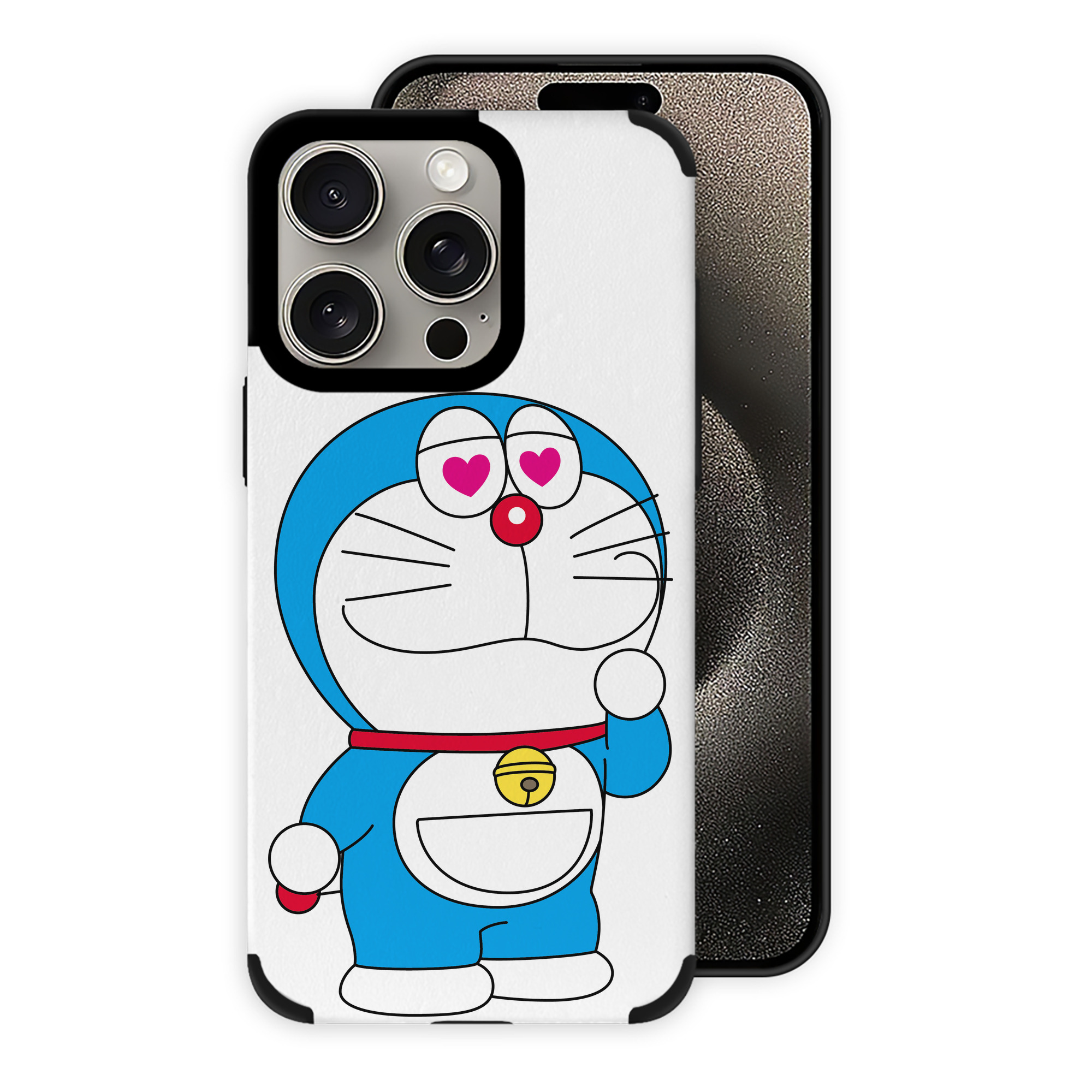 （画像用） ドラえもん Doraemon 【iPhone15ProMax対応】 PUレザー スマホケース 耐衝撃＆黄変防止