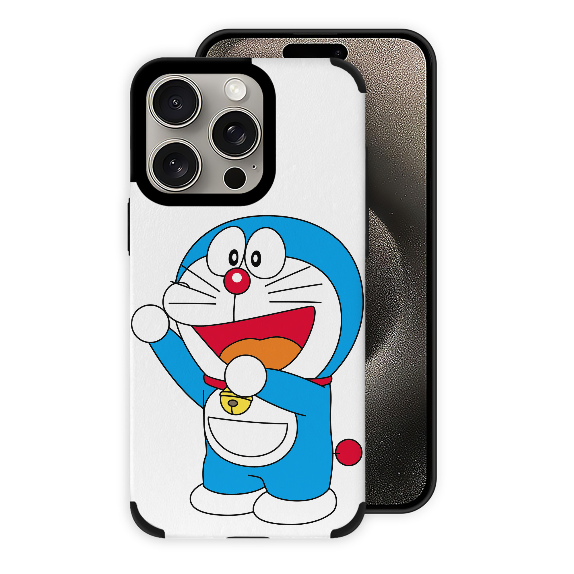 （画像用） ドラえもん Doraemon 【iPhone15ProMax対応】 PUレザー スマホケース 耐衝撃＆黄変防止