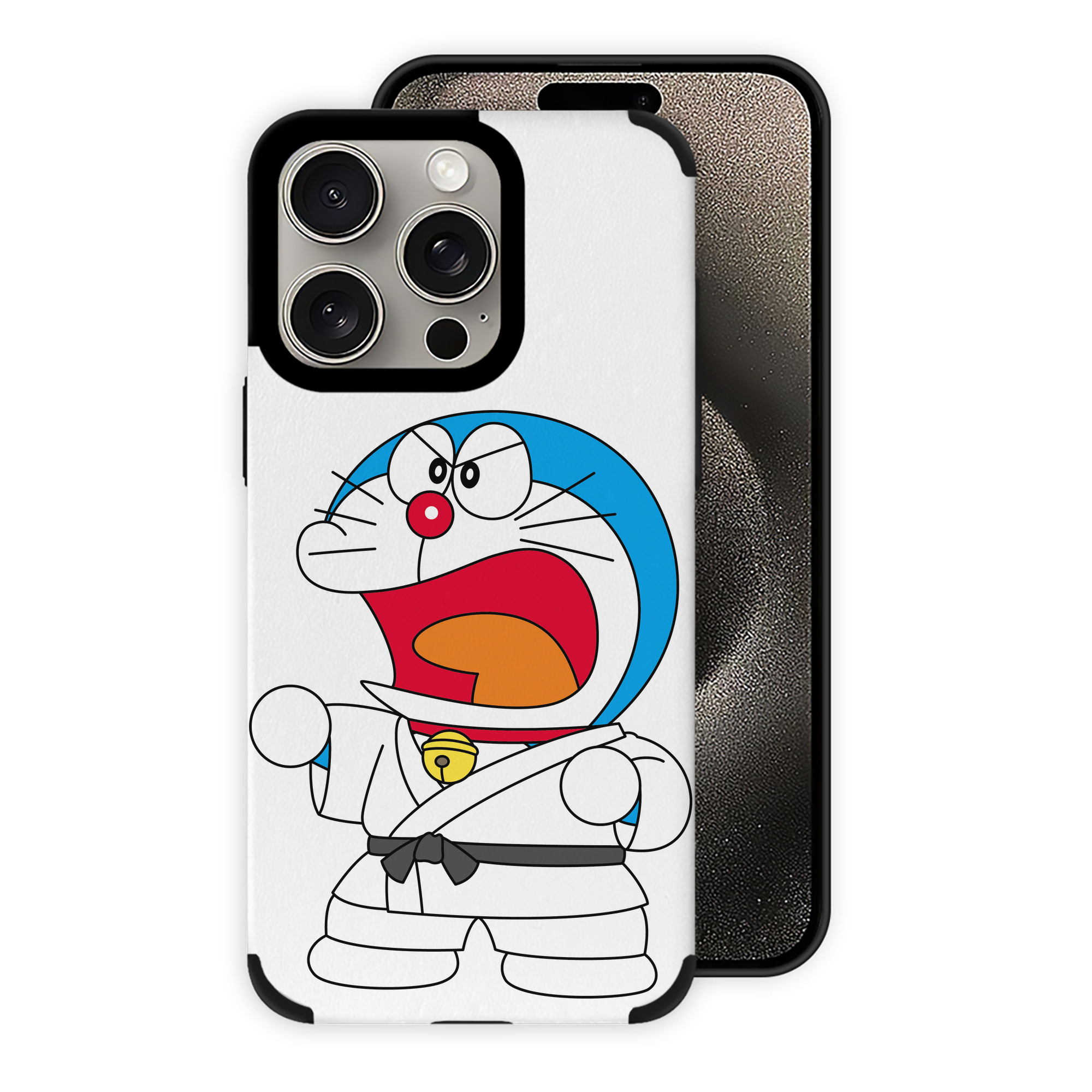 （画像用） ドラえもん Doraemon 【iPhone15ProMax対応】 PUレザー スマホケース 耐衝撃＆黄変防止
