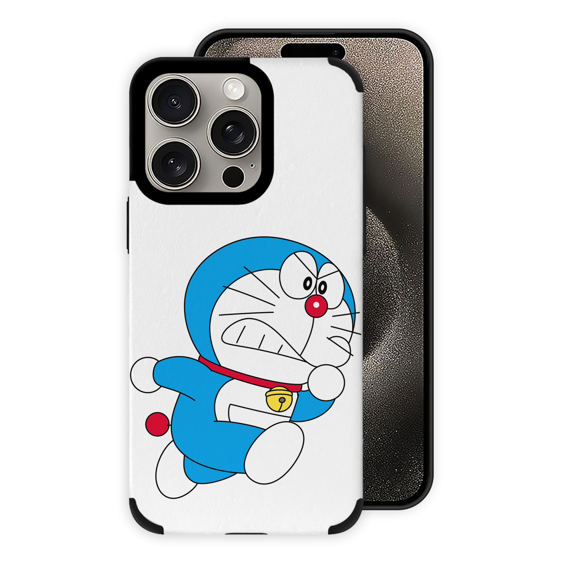 （画像用） ドラえもん Doraemon 【iPhone15ProMax対応】 PUレザー スマホケース 耐衝撃＆黄変防止