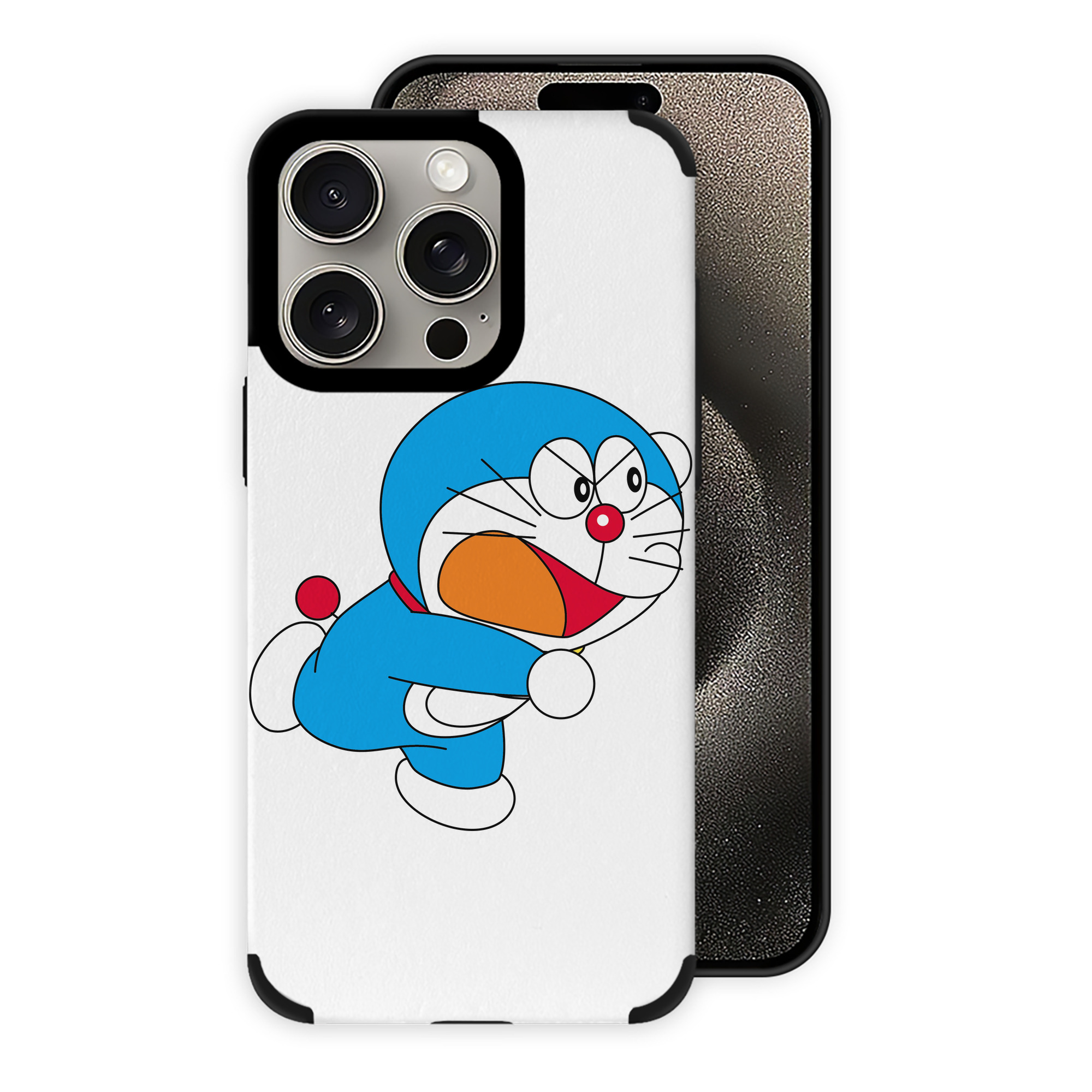（画像用） ドラえもん Doraemon 【iPhone15ProMax対応】 PUレザー スマホケース 耐衝撃＆黄変防止
