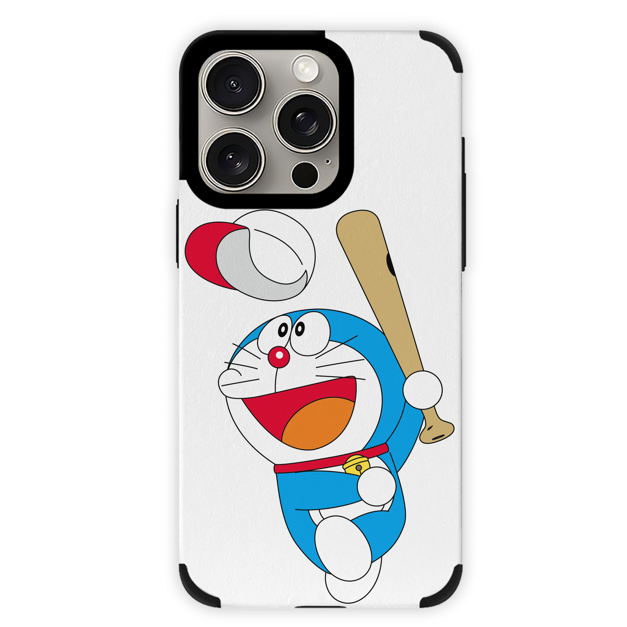 （画像用） ドラえもん Doraemon 【iPhone15ProMax対応】 PUレザー スマホケース 耐衝撃＆黄変防止