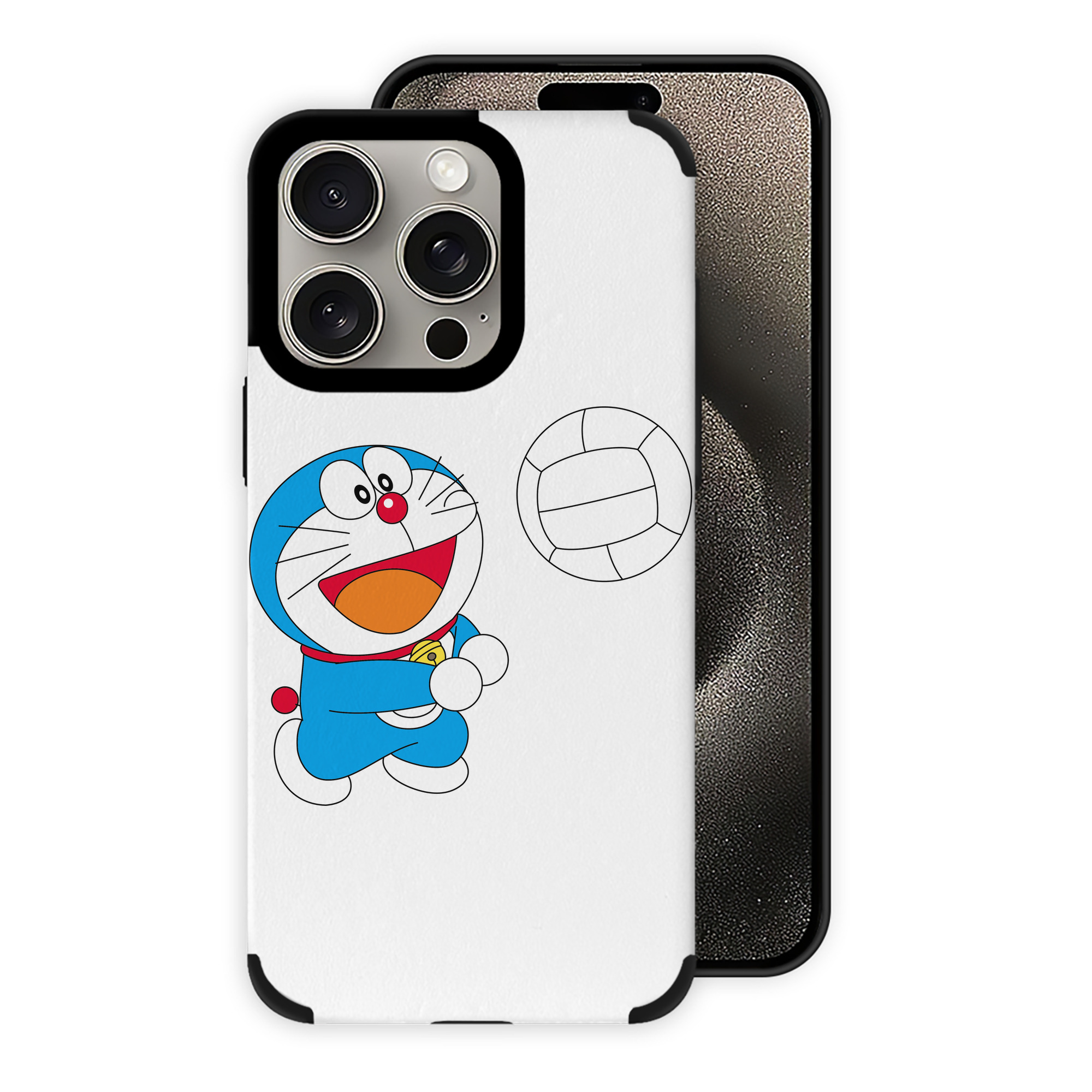 （画像用） ドラえもん Doraemon 【iPhone15ProMax対応】 PUレザー スマホケース 耐衝撃＆黄変防止