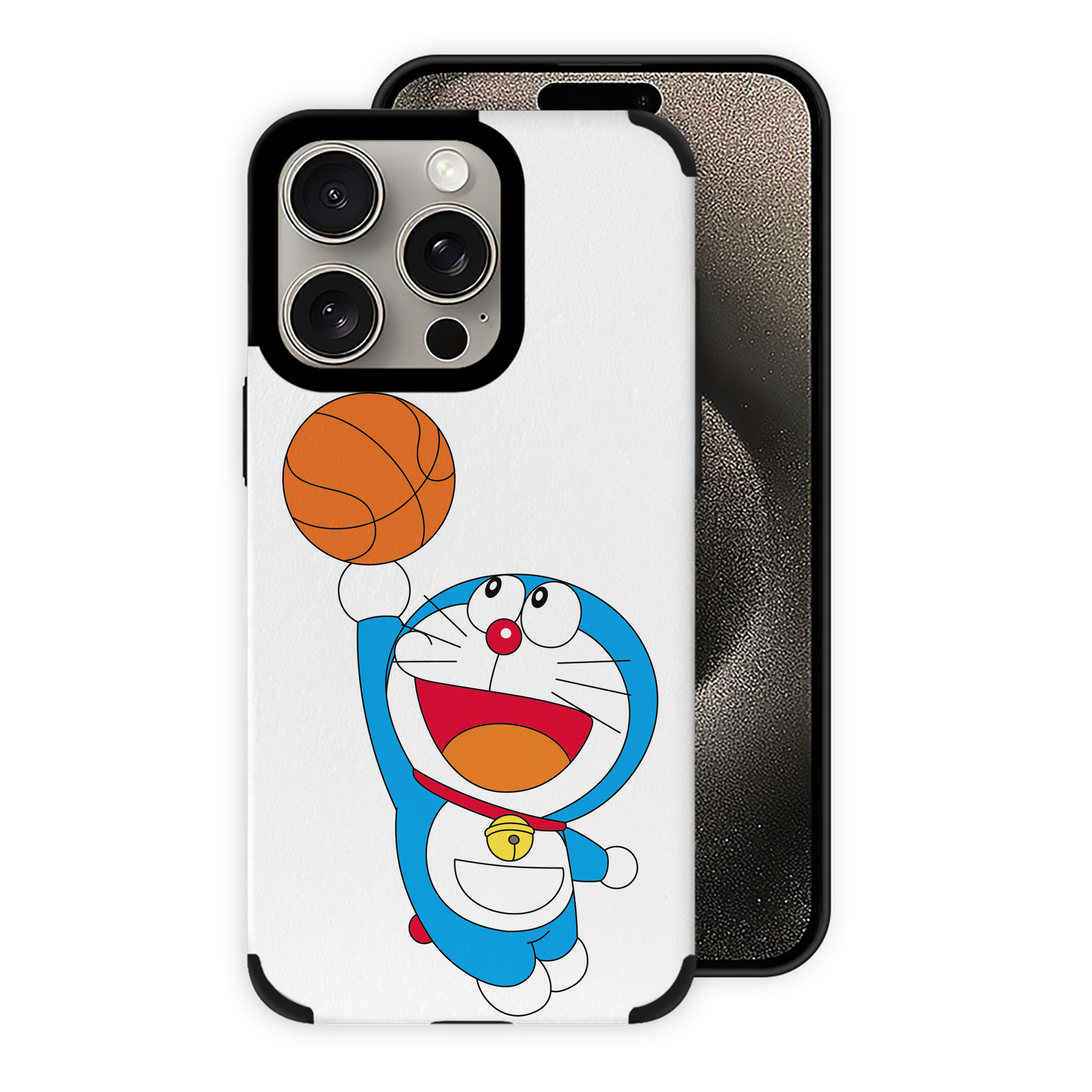 （画像用） ドラえもん Doraemon 【iPhone15ProMax対応】 PUレザー スマホケース 耐衝撃＆黄変防止