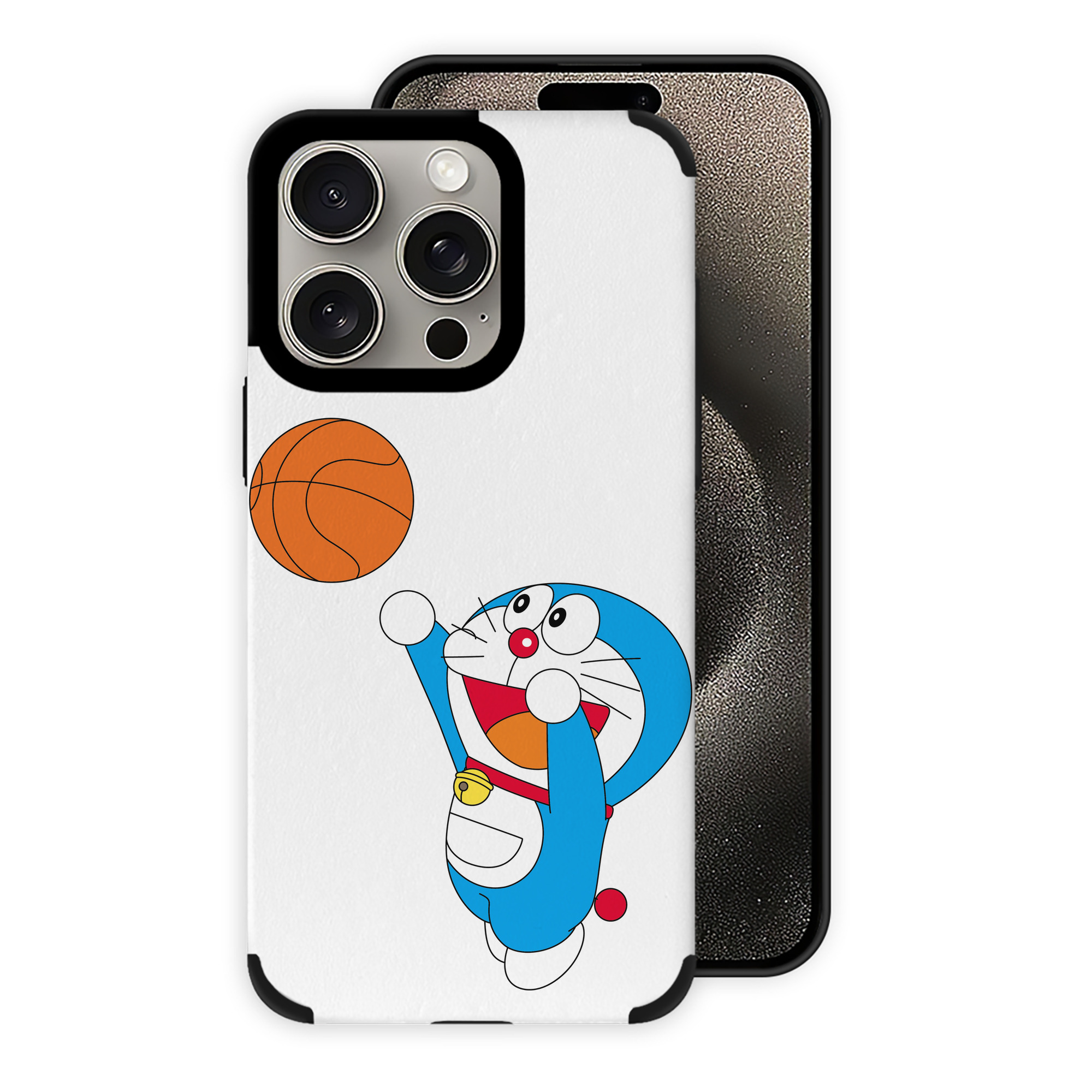 （画像用） ドラえもん Doraemon 【iPhone15ProMax対応】 PUレザー スマホケース 耐衝撃＆黄変防止