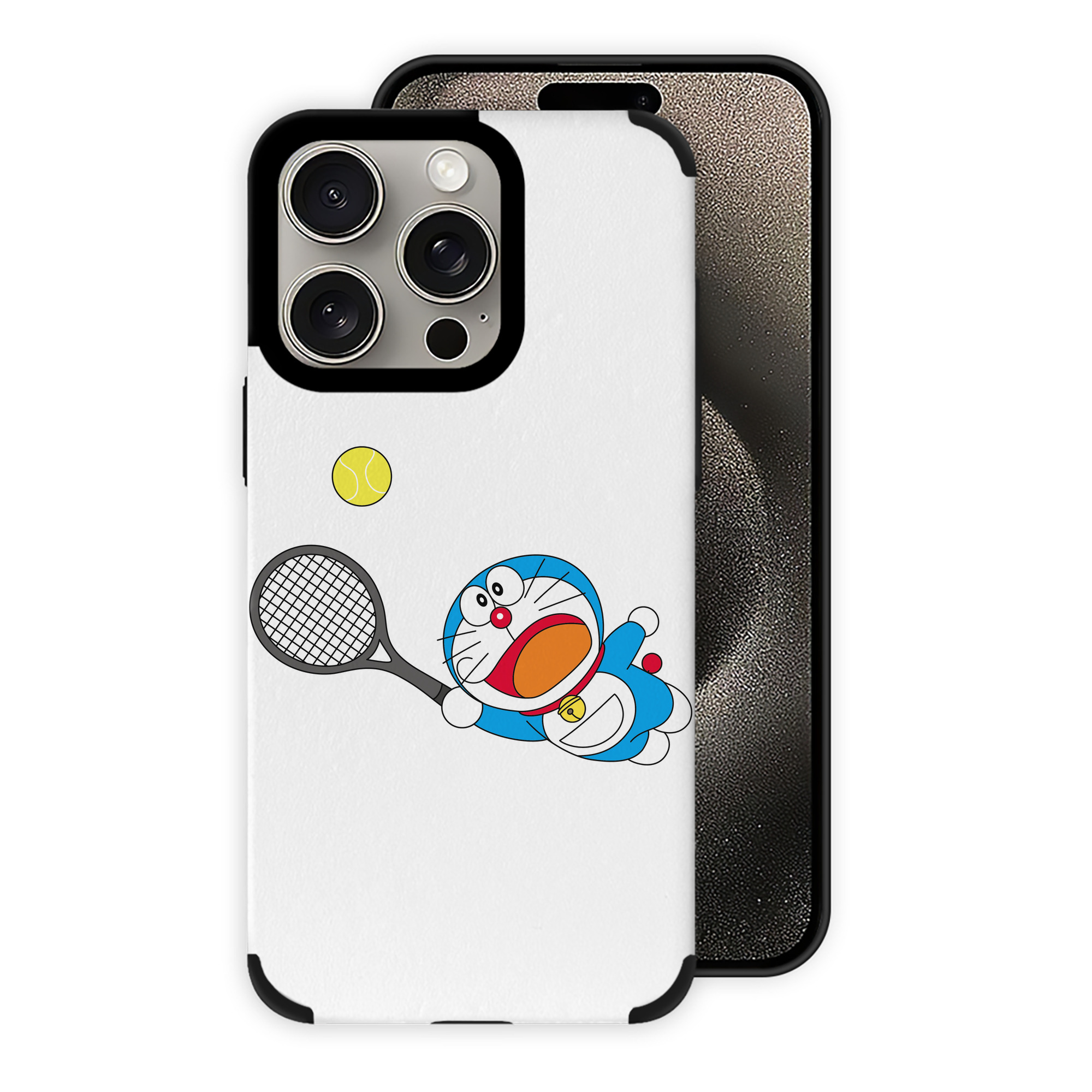 （画像用） ドラえもん Doraemon 【iPhone15ProMax対応】 PUレザー スマホケース 耐衝撃＆黄変防止