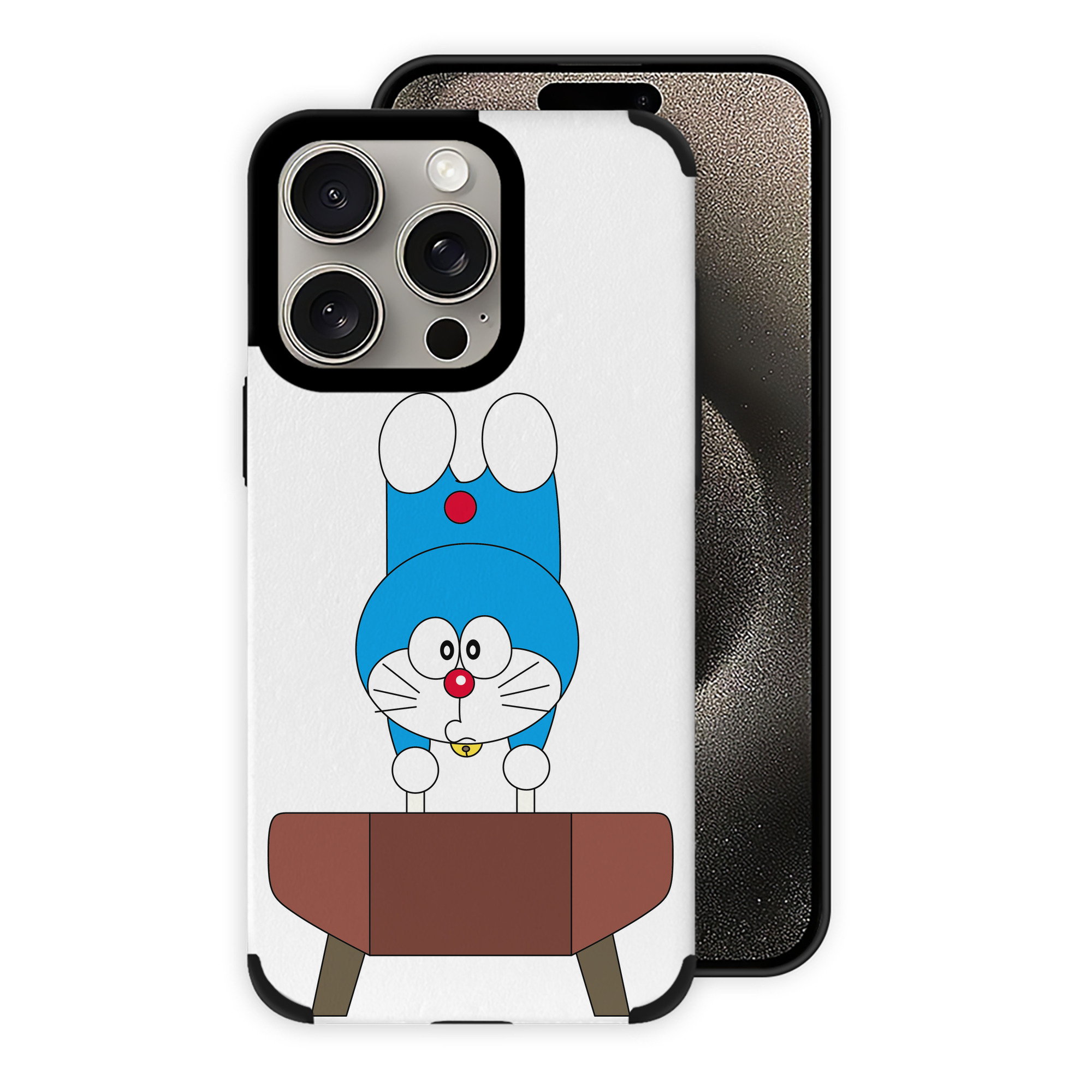（画像用） ドラえもん Doraemon 【iPhone15ProMax対応】 PUレザー スマホケース 耐衝撃＆黄変防止