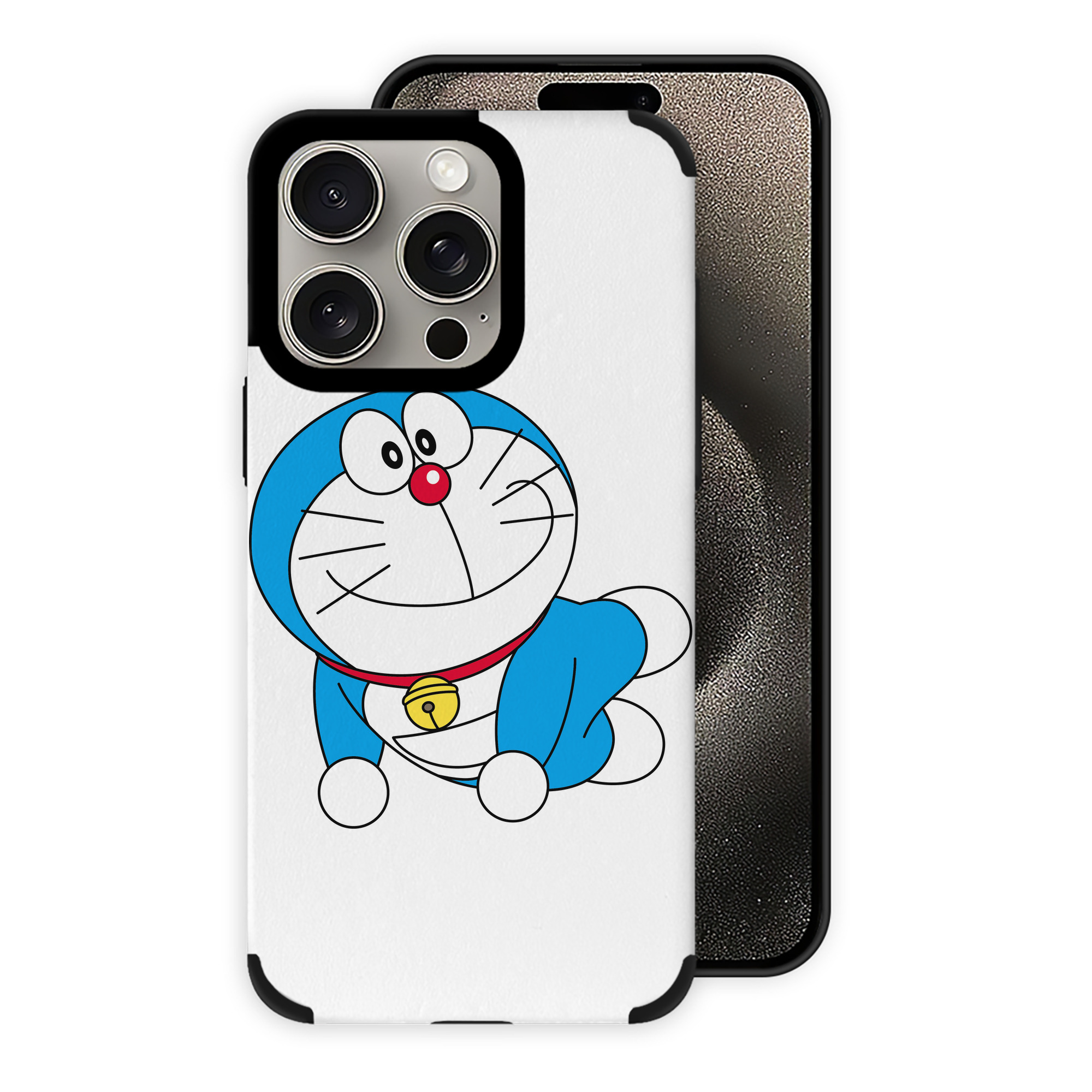（画像用） ドラえもん Doraemon 【iPhone15ProMax対応】 PUレザー スマホケース 耐衝撃＆黄変防止