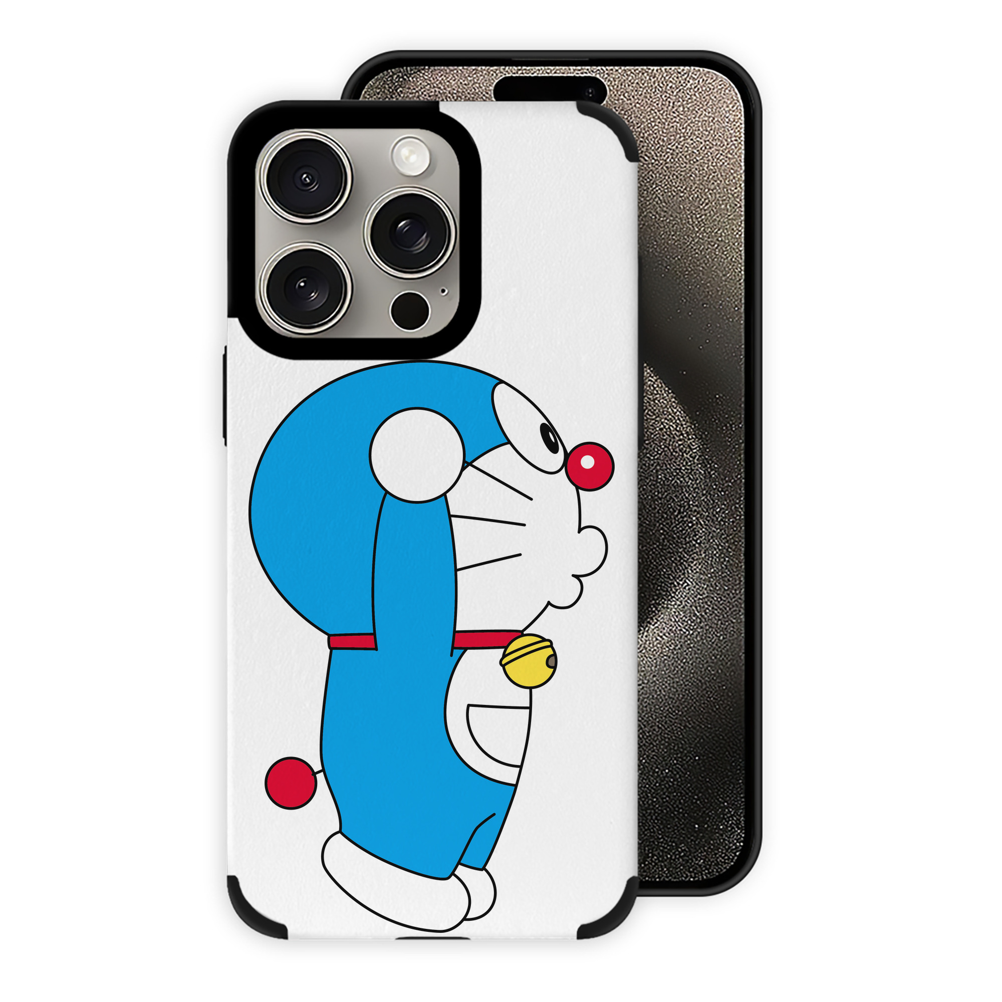 （画像用） ドラえもん Doraemon 【iPhone15ProMax対応】 PUレザー スマホケース 耐衝撃＆黄変防止
