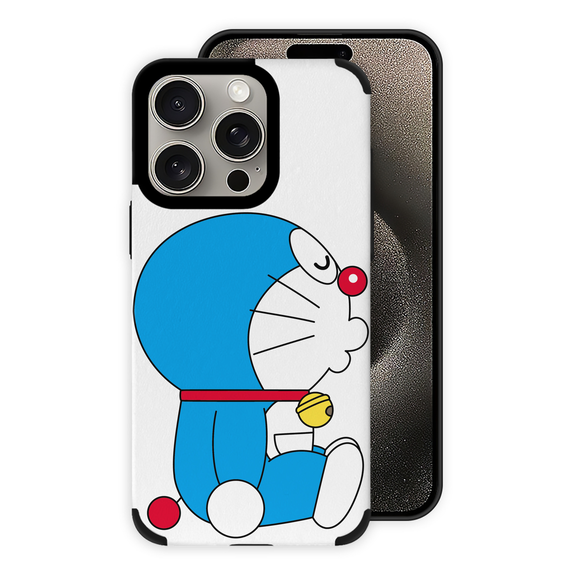 （画像用） ドラえもん Doraemon 【iPhone15ProMax対応】 PUレザー スマホケース 耐衝撃＆黄変防止