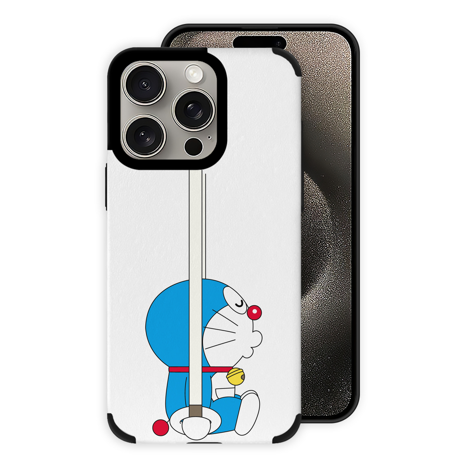 （画像用） ドラえもん Doraemon 【iPhone15ProMax対応】 PUレザー スマホケース 耐衝撃＆黄変防止