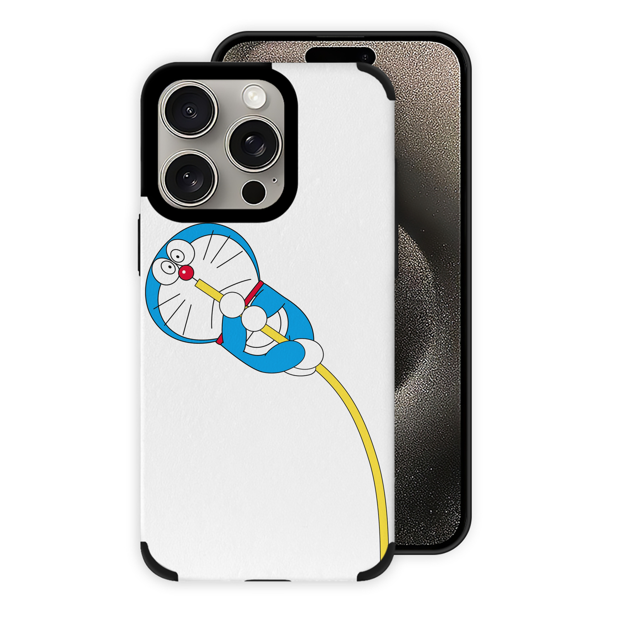 （画像用） ドラえもん Doraemon 【iPhone15ProMax対応】 PUレザー スマホケース 耐衝撃＆黄変防止