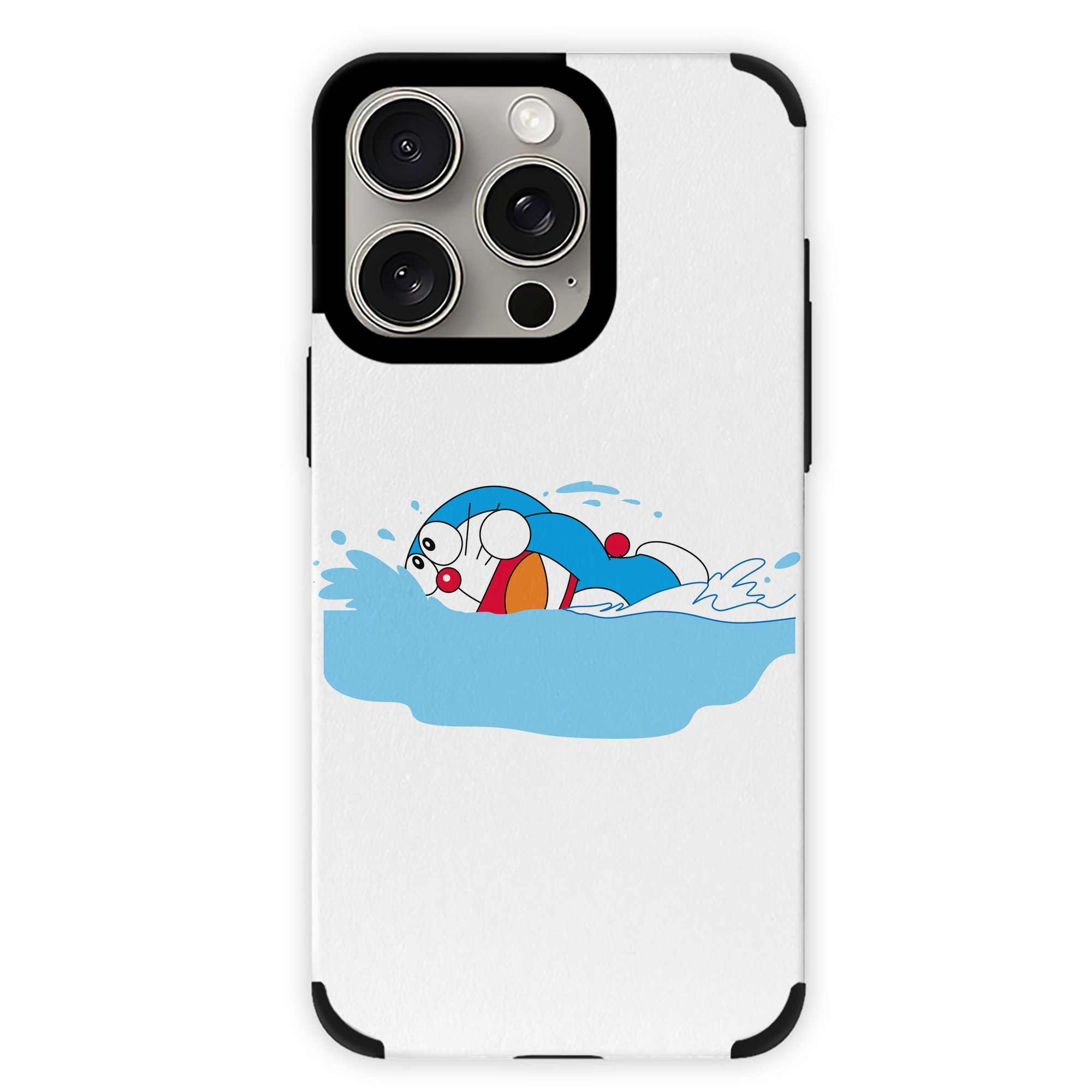 （画像用） ドラえもん Doraemon 【iPhone15ProMax対応】 PUレザー スマホケース 耐衝撃＆黄変防止