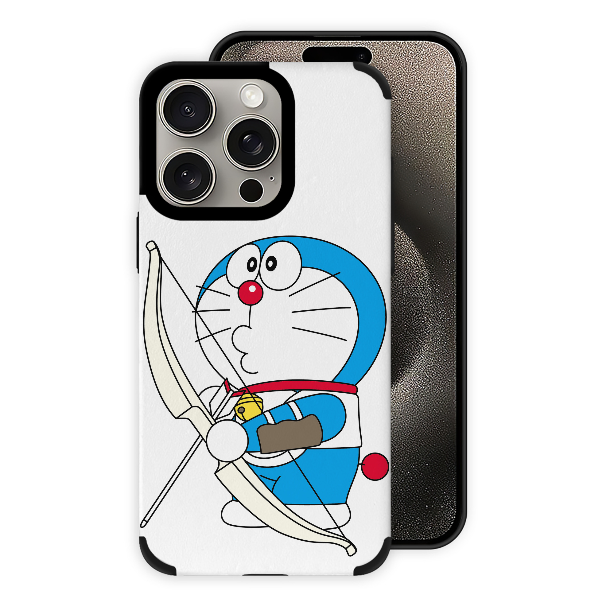 （画像用） ドラえもん Doraemon 【iPhone15ProMax対応】 PUレザー スマホケース 耐衝撃＆黄変防止