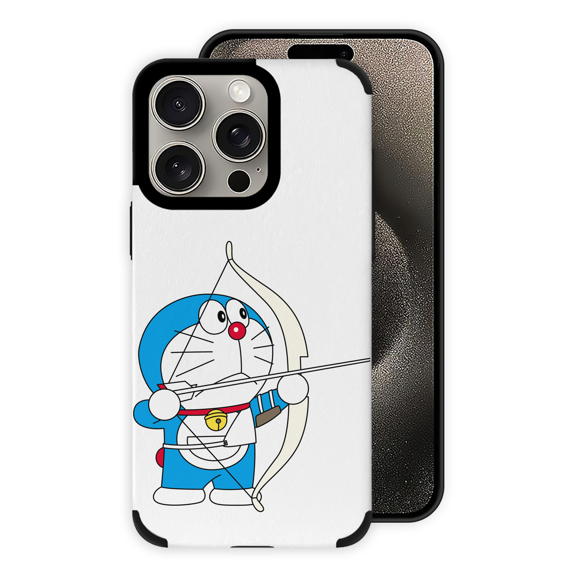 （画像用） ドラえもん Doraemon 【iPhone15ProMax対応】 PUレザー スマホケース 耐衝撃＆黄変防止