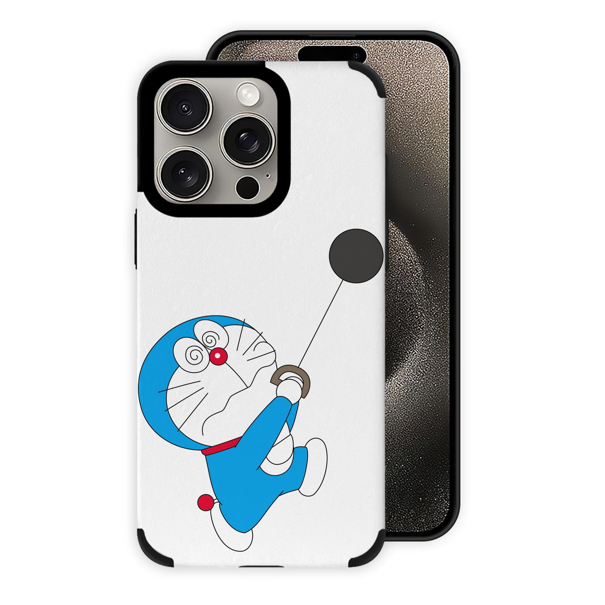 （画像用） ドラえもん Doraemon 【iPhone15ProMax対応】 PUレザー スマホケース 耐衝撃＆黄変防止