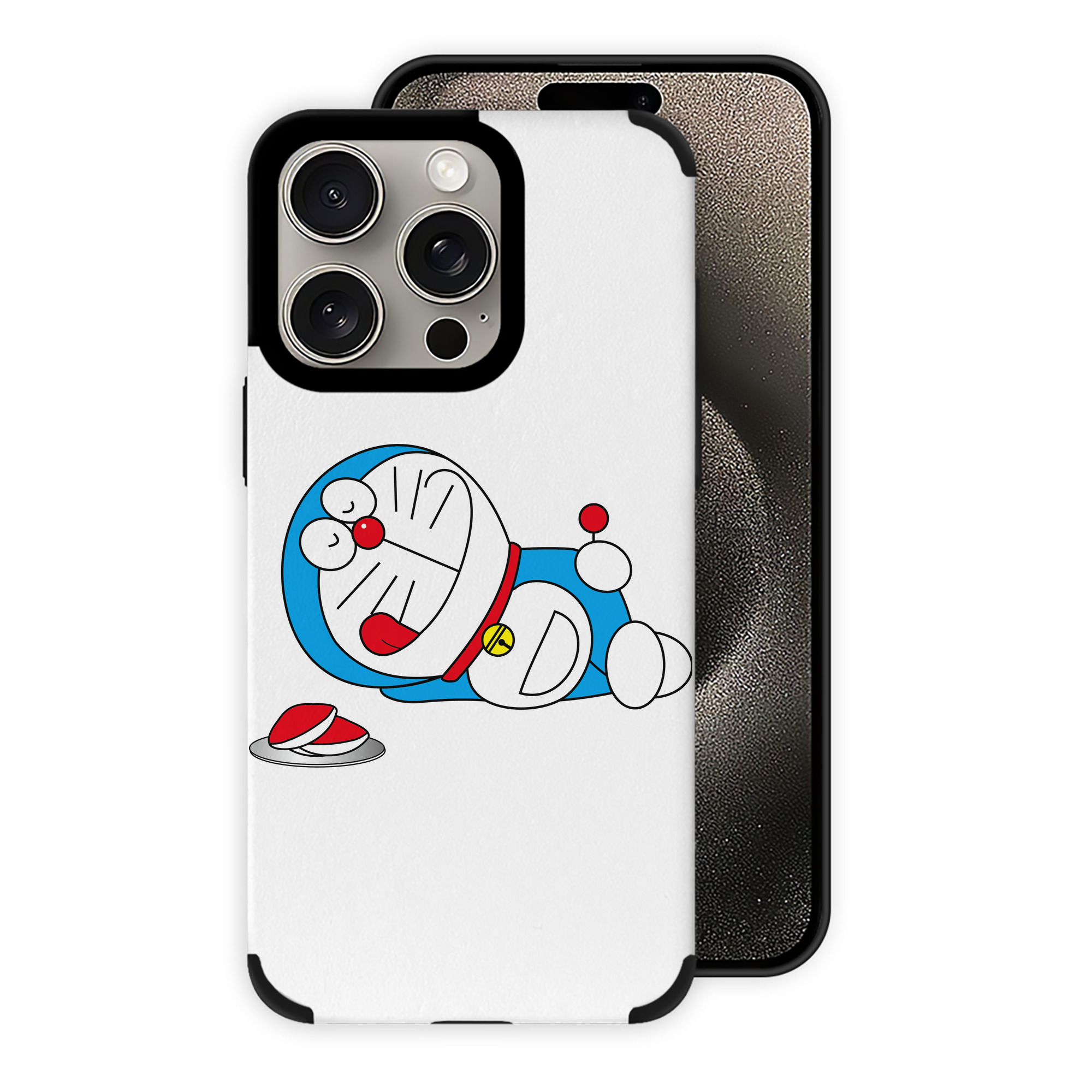 （画像用） ドラえもん Doraemon 【iPhone15ProMax対応】 PUレザー スマホケース 耐衝撃＆黄変防止
