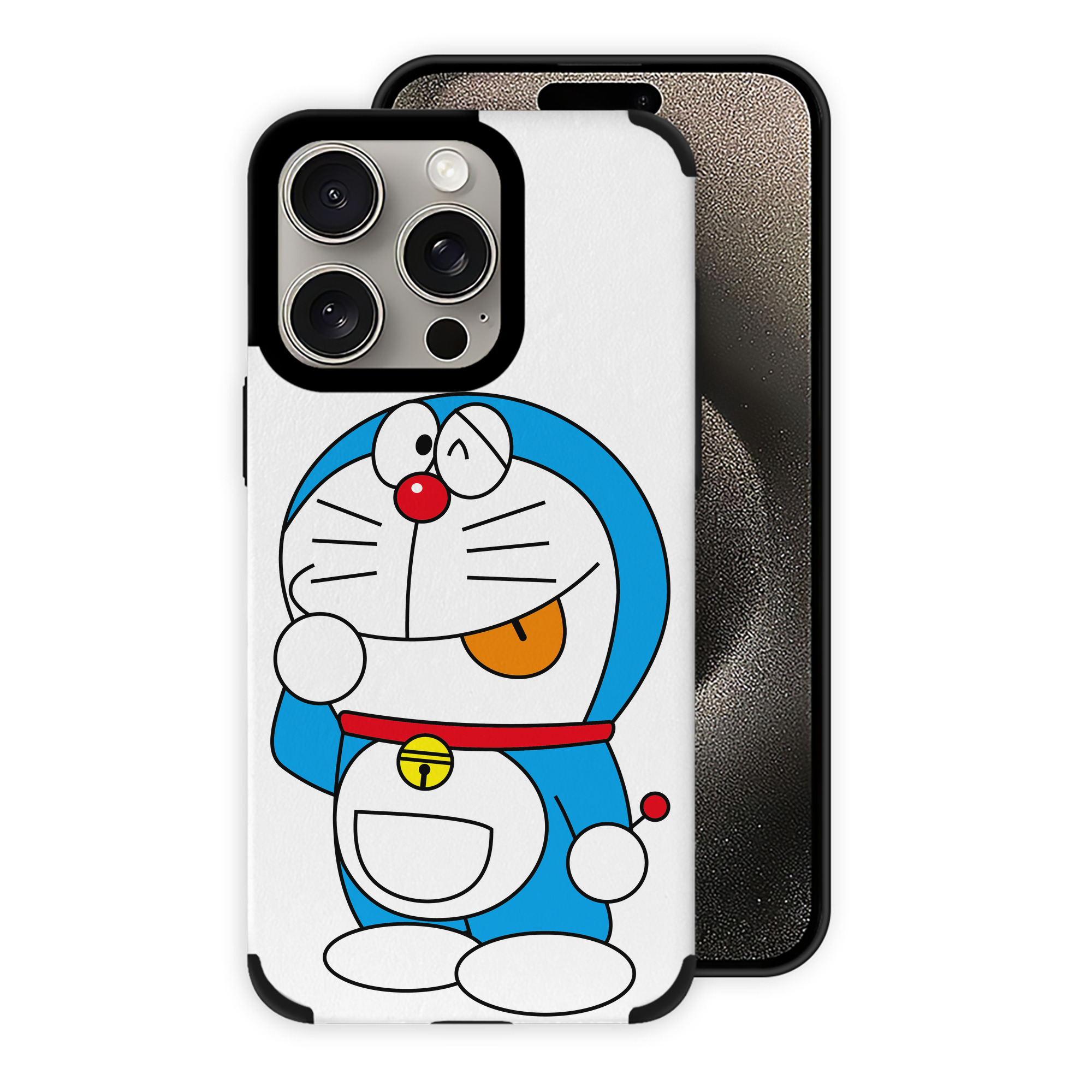 （画像用） ドラえもん Doraemon 【iPhone15ProMax対応】 PUレザー スマホケース 耐衝撃＆黄変防止
