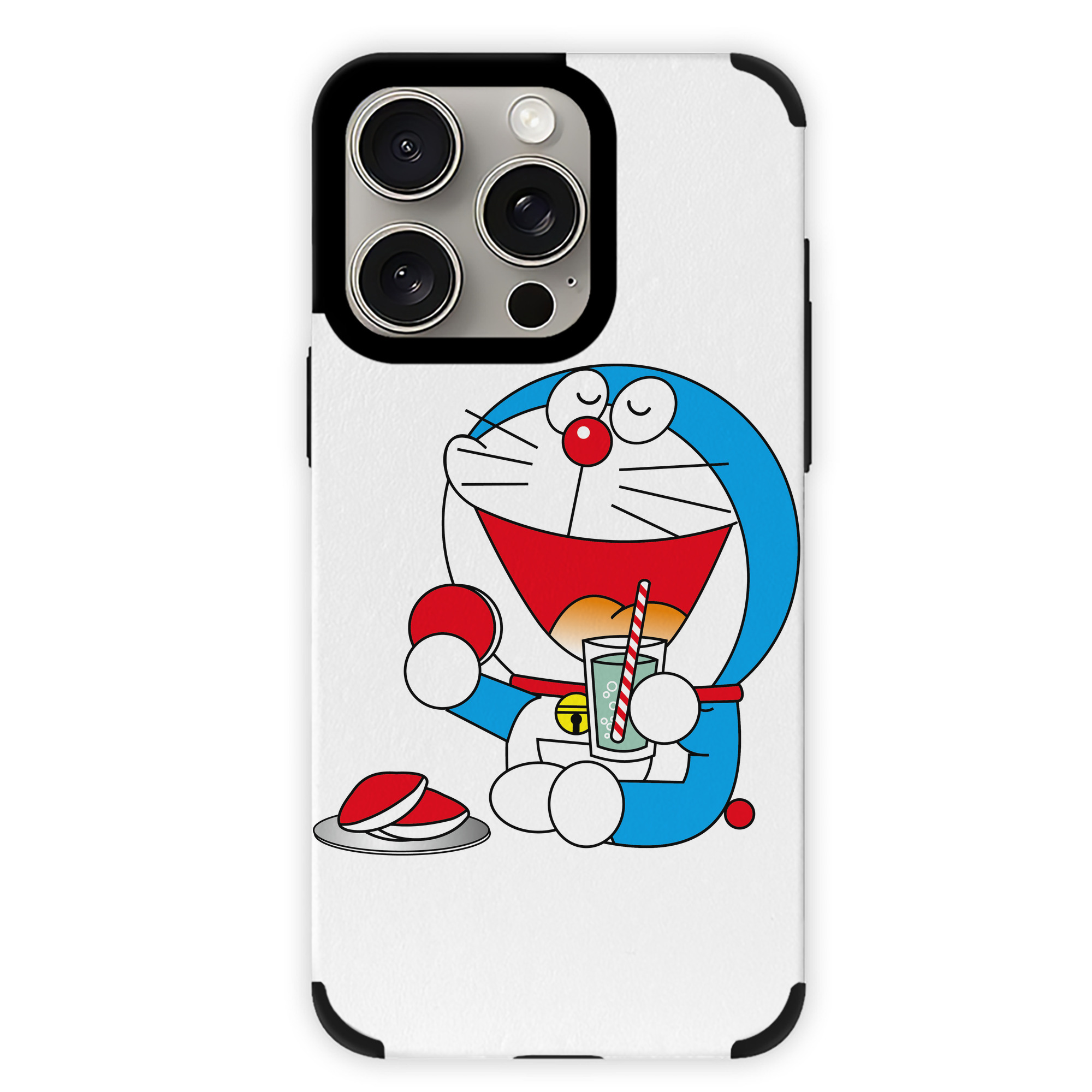 （画像用） ドラえもん Doraemon 【iPhone15ProMax対応】 PUレザー スマホケース 耐衝撃＆黄変防止