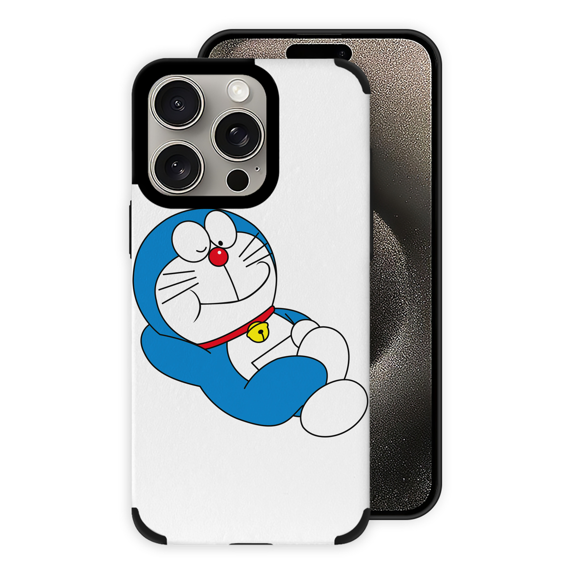 （画像用） ドラえもん Doraemon 【iPhone15ProMax対応】 PUレザー スマホケース 耐衝撃＆黄変防止