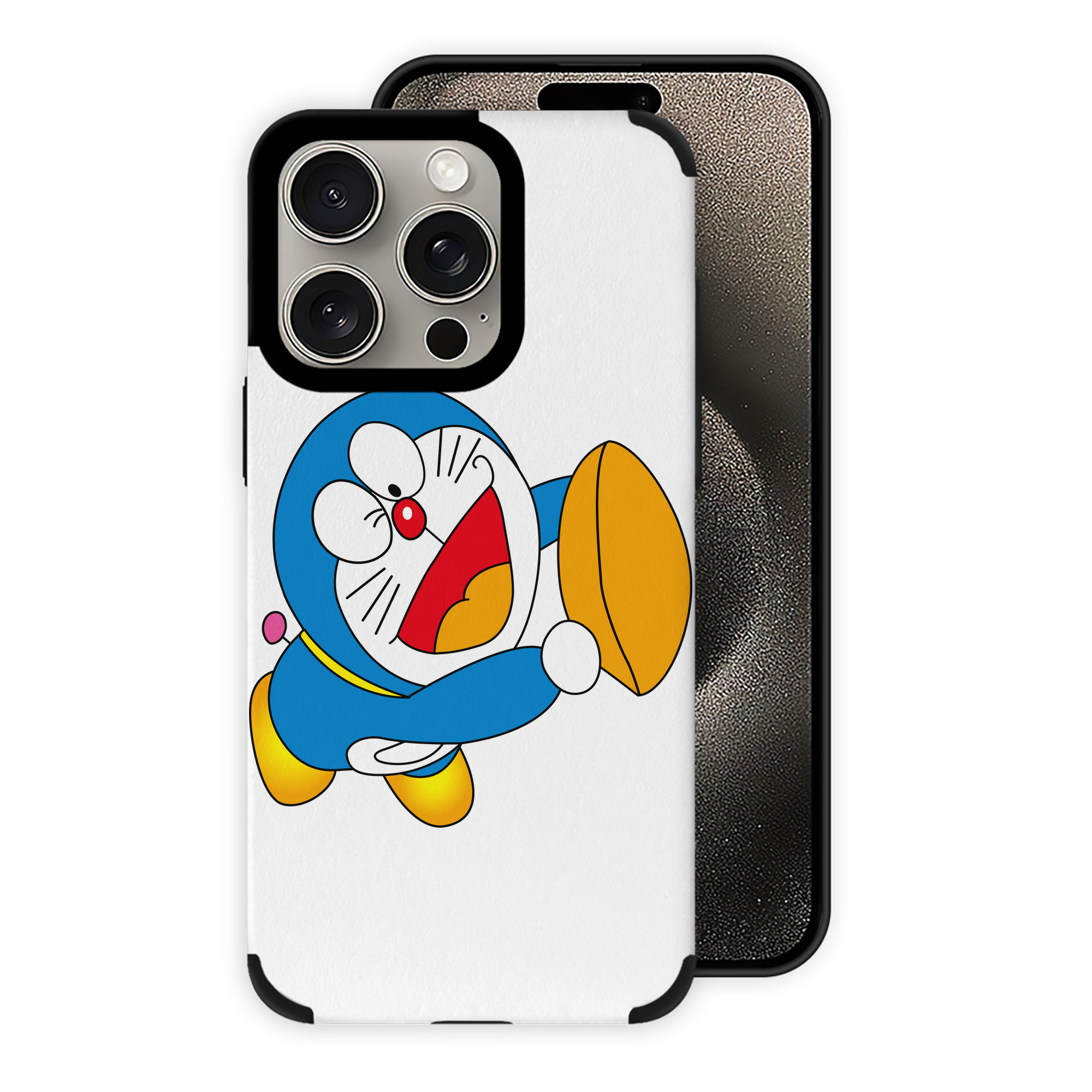 （画像用） ドラえもん Doraemon 【iPhone15ProMax対応】 PUレザー スマホケース 耐衝撃＆黄変防止
