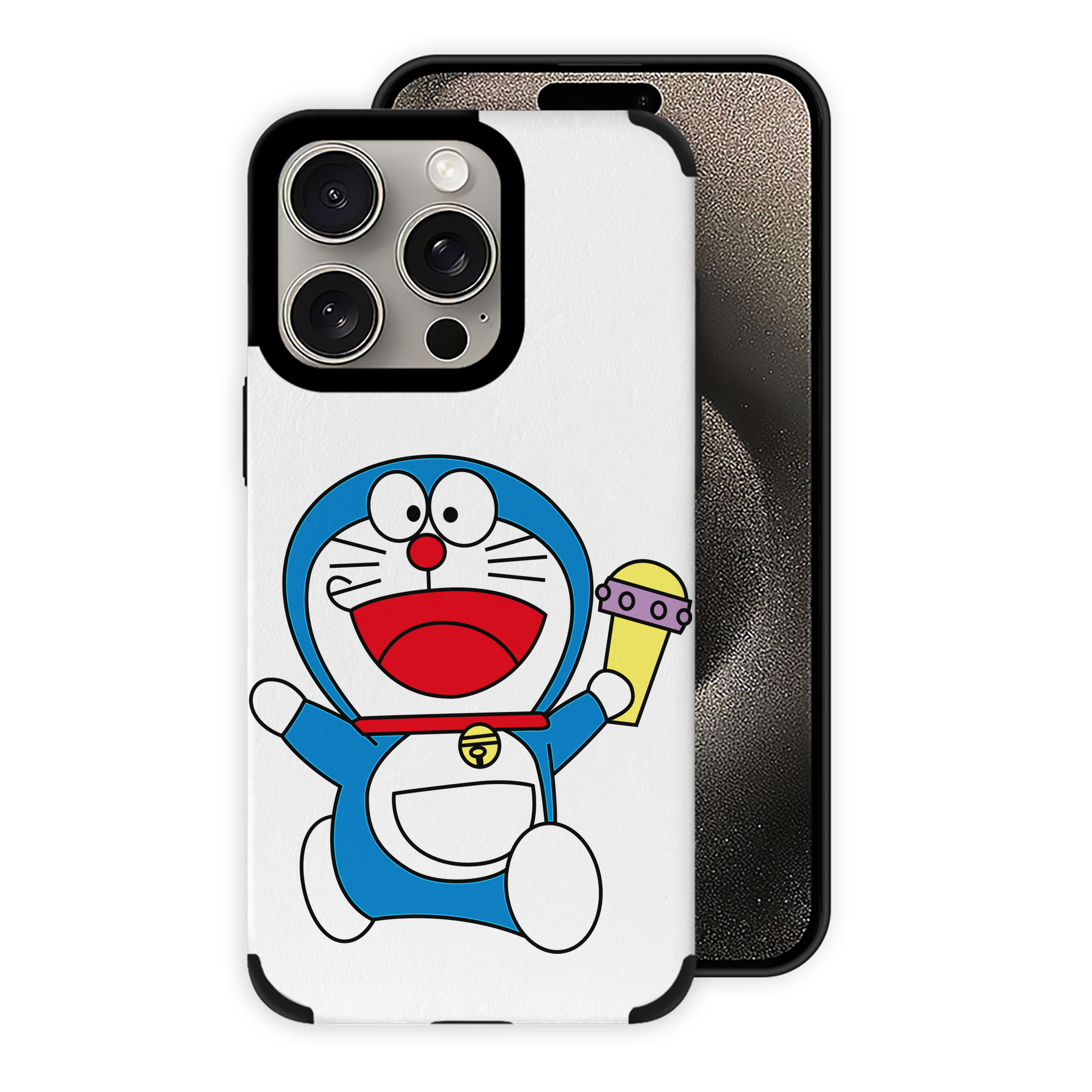 （画像用） ドラえもん Doraemon 【iPhone15ProMax対応】 PUレザー スマホケース 耐衝撃＆黄変防止