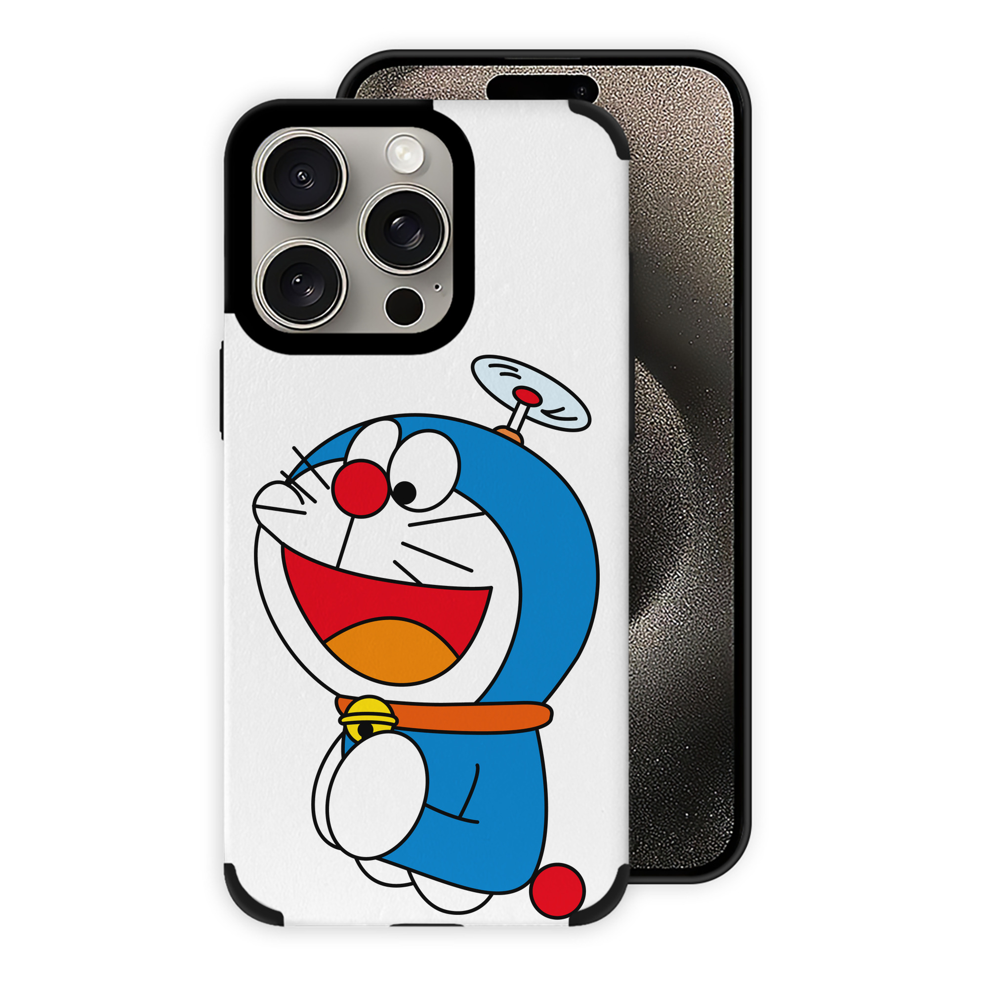 （画像用） ドラえもん Doraemon 【iPhone15ProMax対応】 PUレザー スマホケース 耐衝撃＆黄変防止