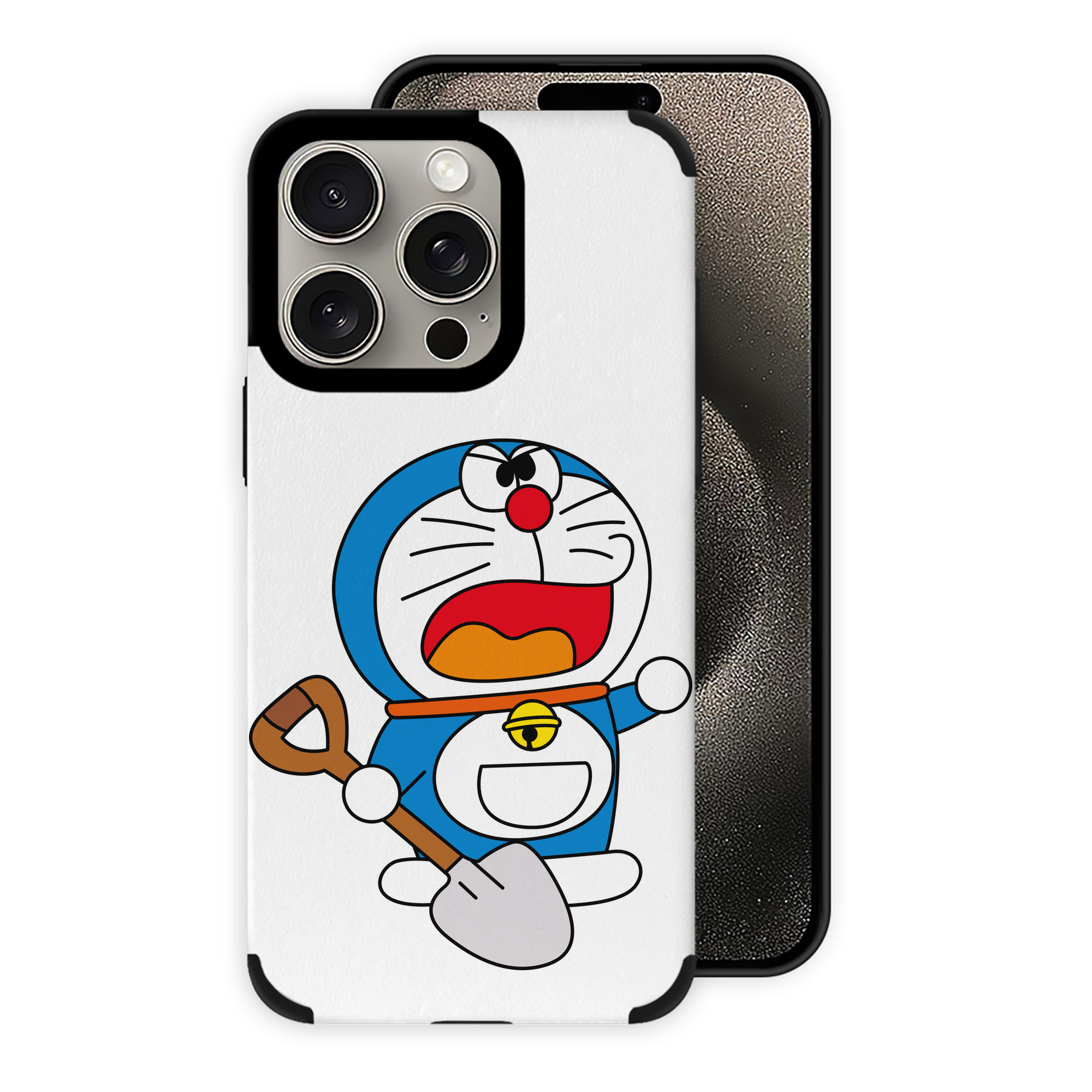 （画像用） ドラえもん Doraemon 【iPhone15ProMax対応】 PUレザー スマホケース 耐衝撃＆黄変防止