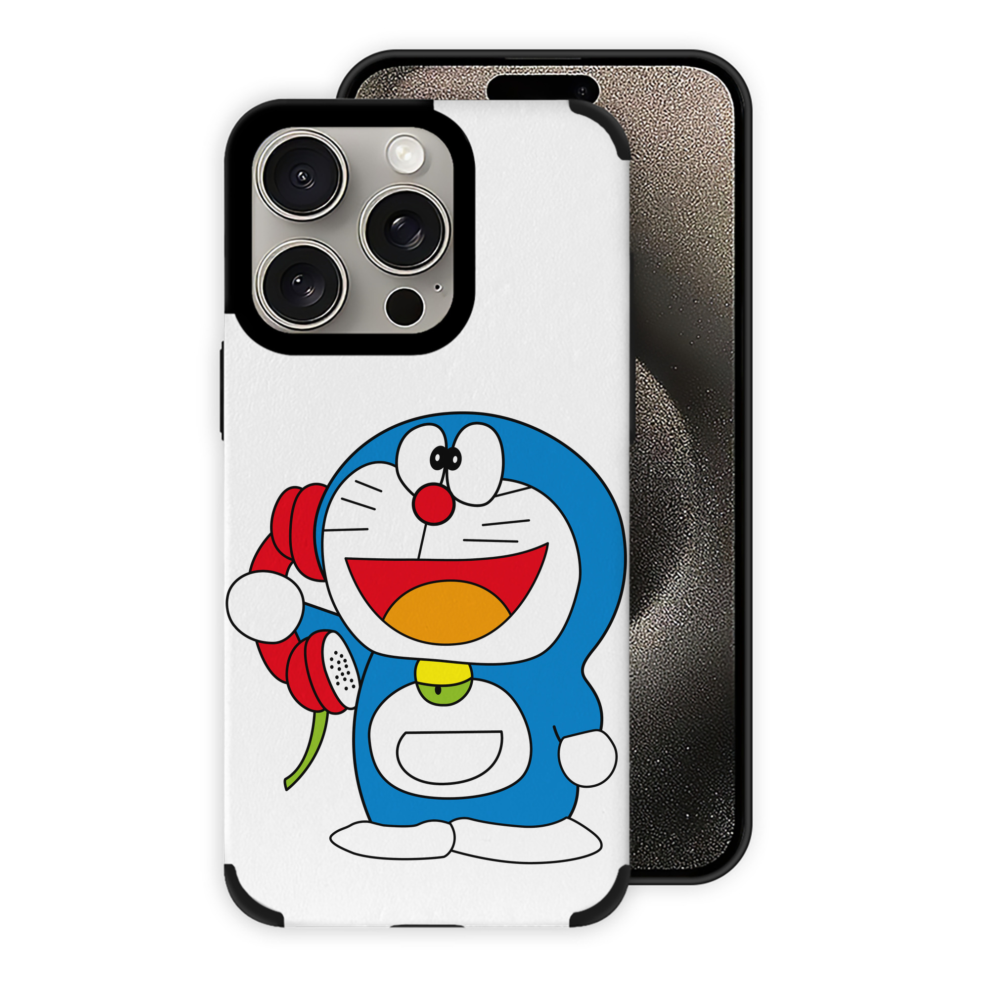 （画像用） ドラえもん Doraemon 【iPhone15ProMax対応】 PUレザー スマホケース 耐衝撃＆黄変防止