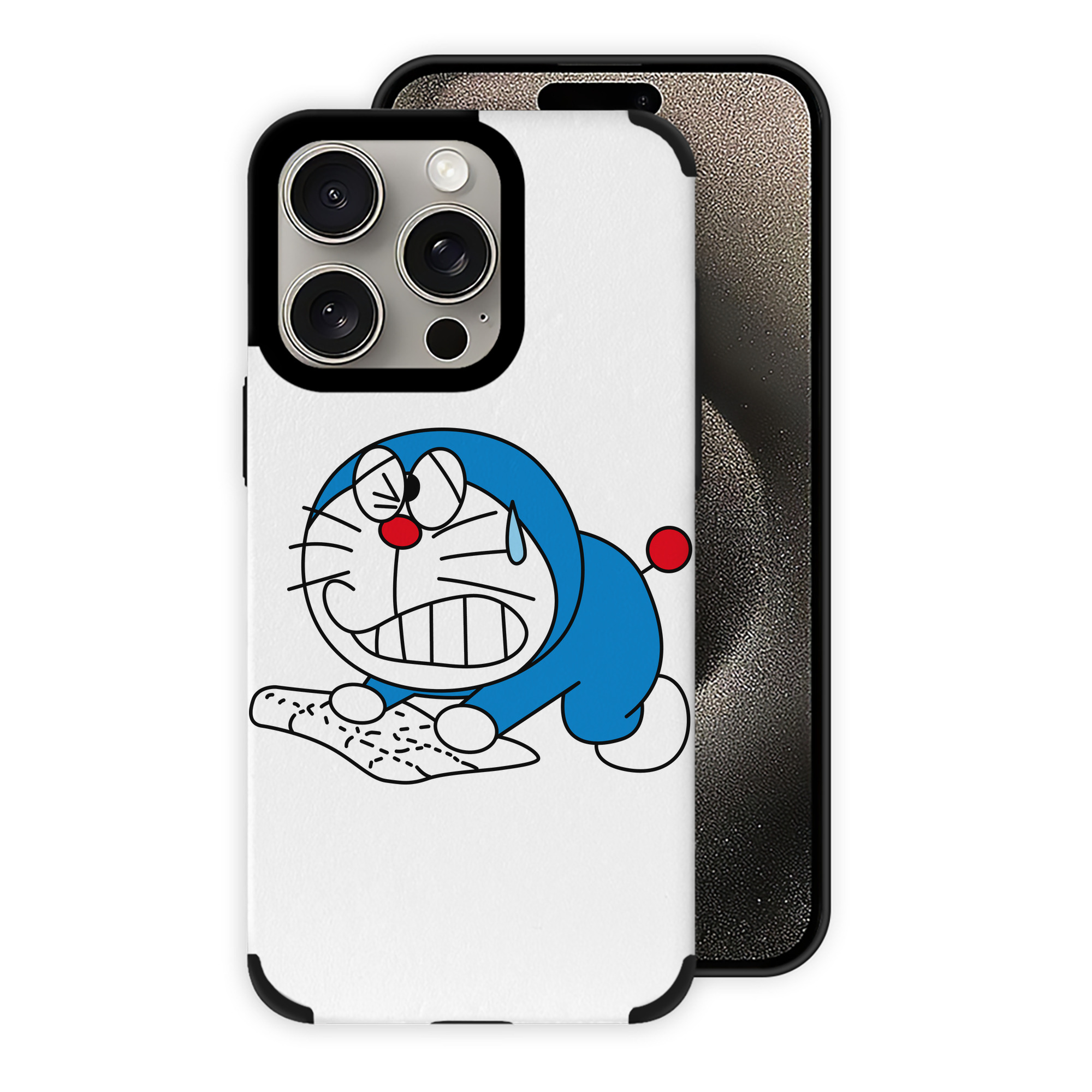 （画像用） ドラえもん Doraemon 【iPhone15ProMax対応】 PUレザー スマホケース 耐衝撃＆黄変防止
