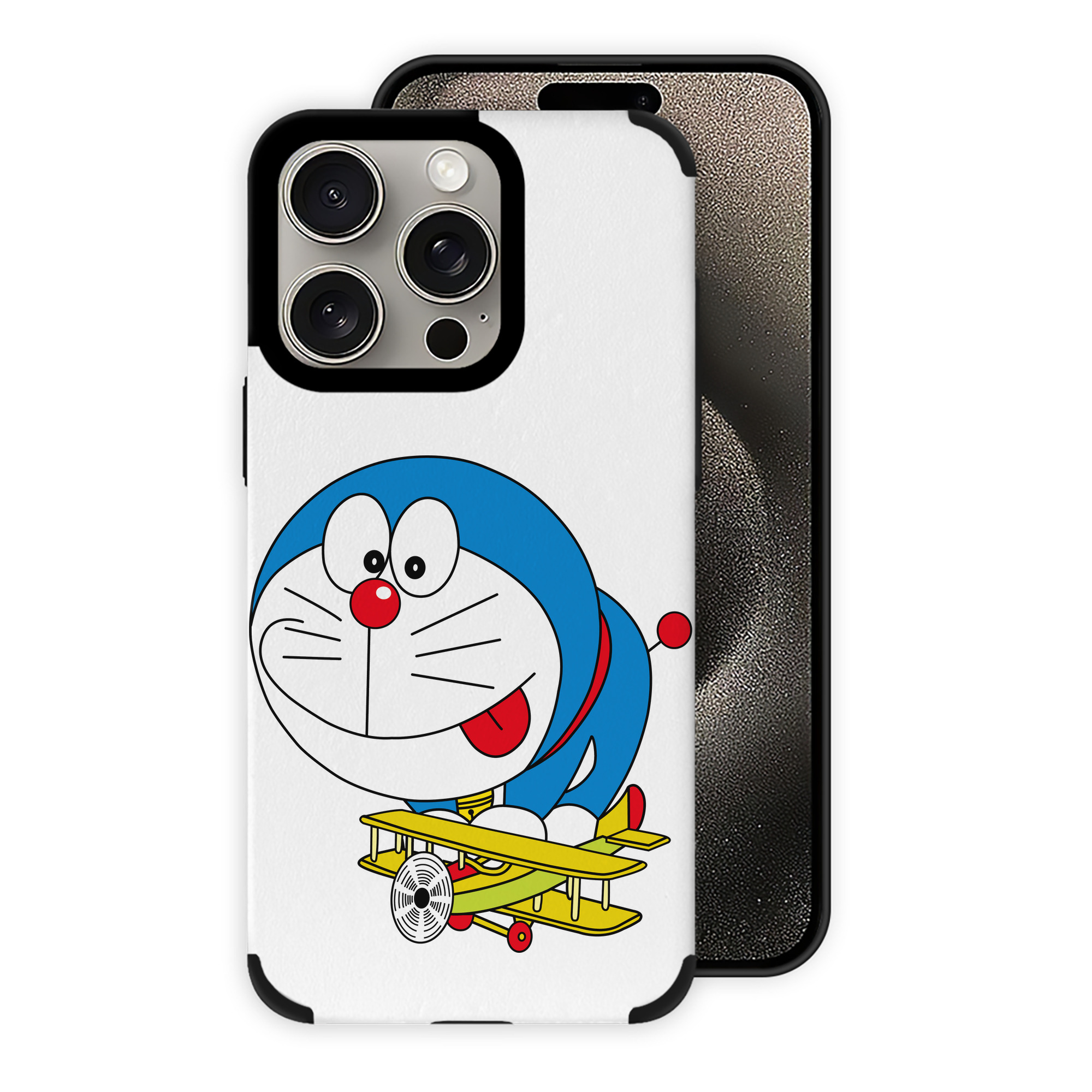 （画像用） ドラえもん Doraemon 【iPhone15ProMax対応】 PUレザー スマホケース 耐衝撃＆黄変防止
