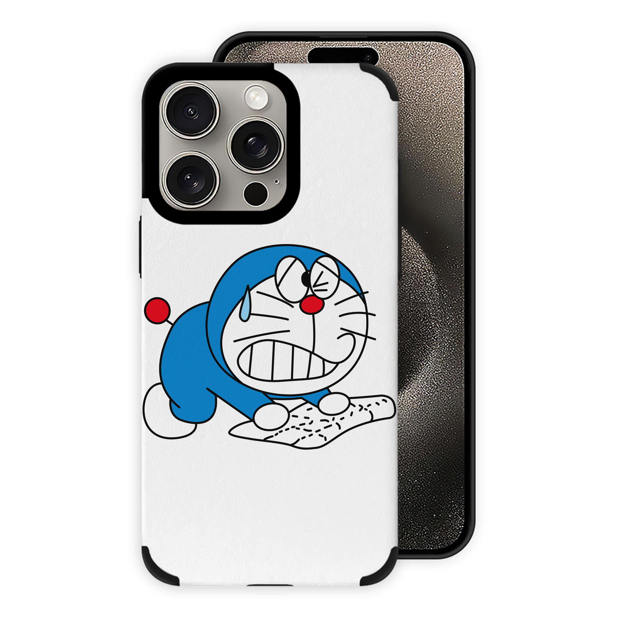 （画像用） ドラえもん Doraemon 【iPhone15ProMax対応】 PUレザー スマホケース 耐衝撃＆黄変防止