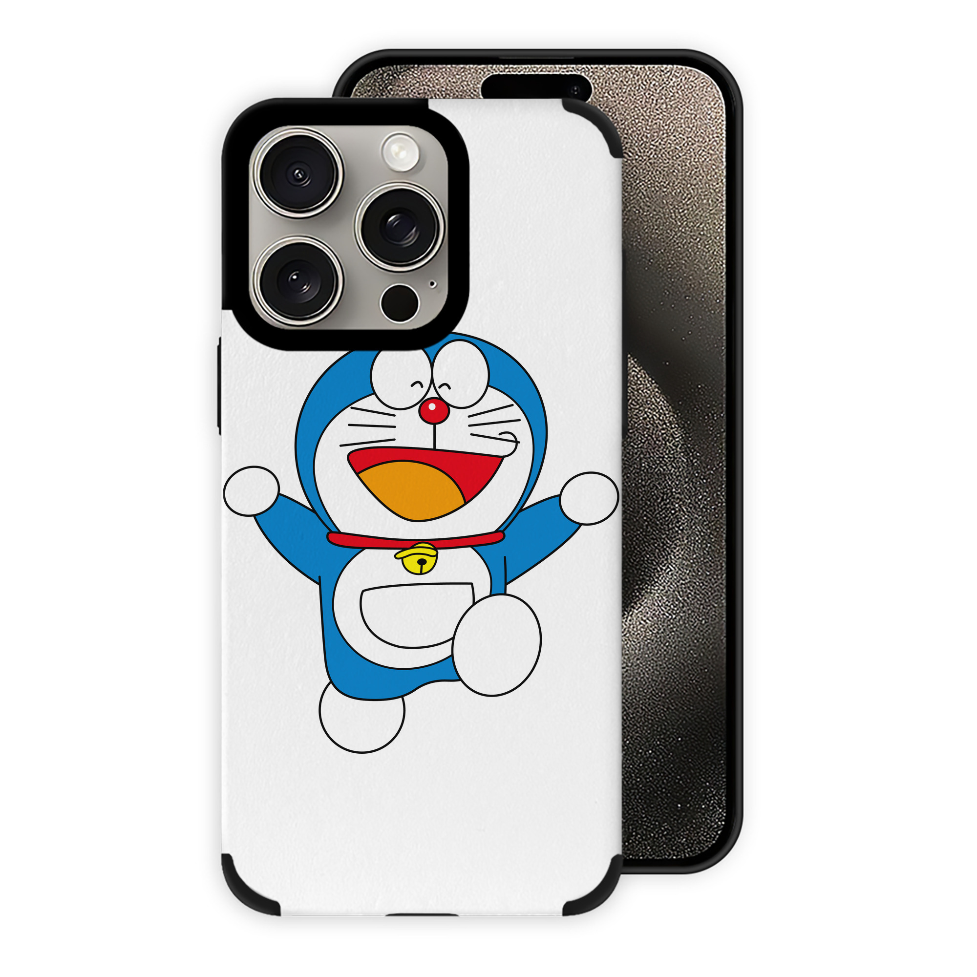 （画像用） ドラえもん Doraemon 【iPhone15ProMax対応】 PUレザー スマホケース 耐衝撃＆黄変防止