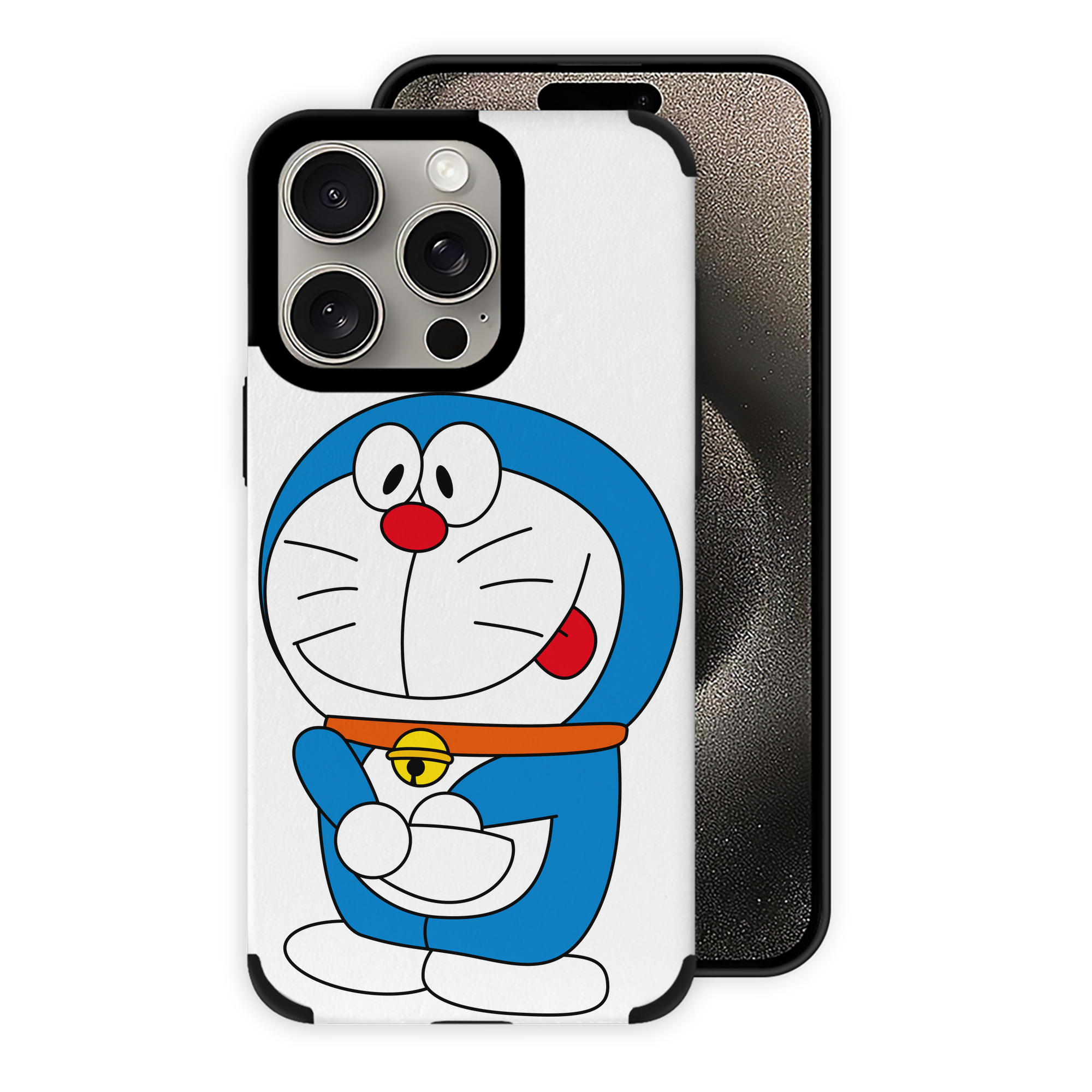 （画像用） ドラえもん Doraemon 【iPhone15ProMax対応】 PUレザー スマホケース 耐衝撃＆黄変防止