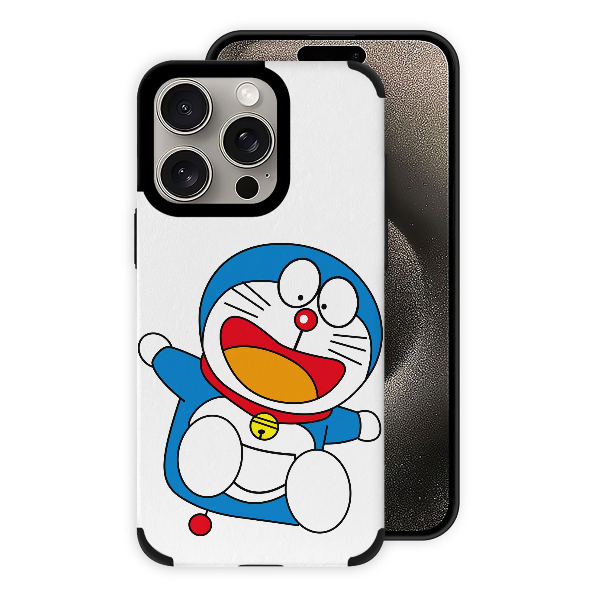 （画像用） ドラえもん Doraemon 【iPhone15ProMax対応】 PUレザー スマホケース 耐衝撃＆黄変防止