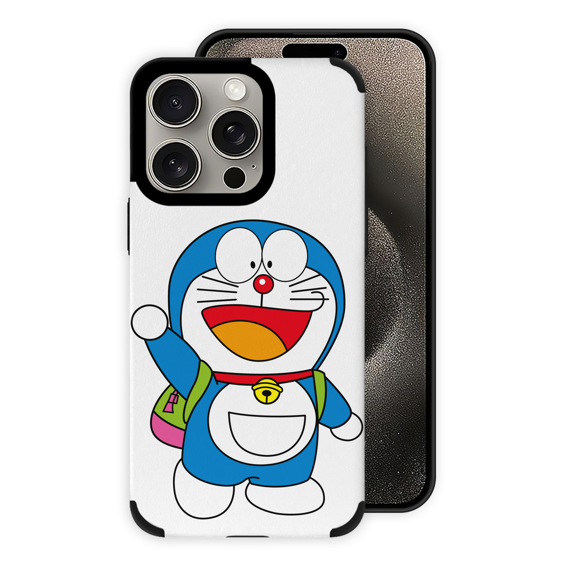 （画像用） ドラえもん Doraemon 【iPhone15ProMax対応】 PUレザー スマホケース 耐衝撃＆黄変防止