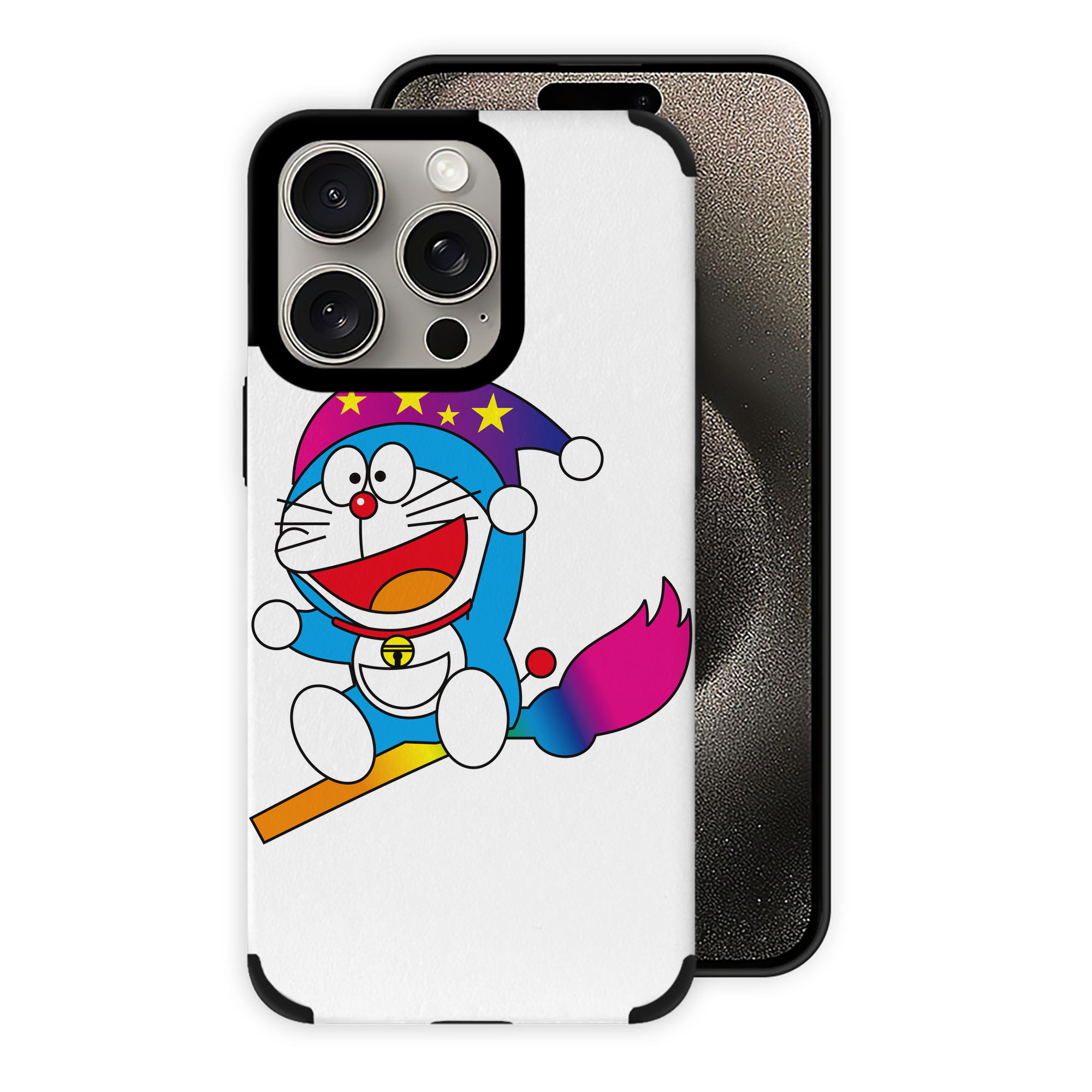 （画像用） ドラえもん Doraemon 【iPhone15ProMax対応】 PUレザー スマホケース 耐衝撃＆黄変防止