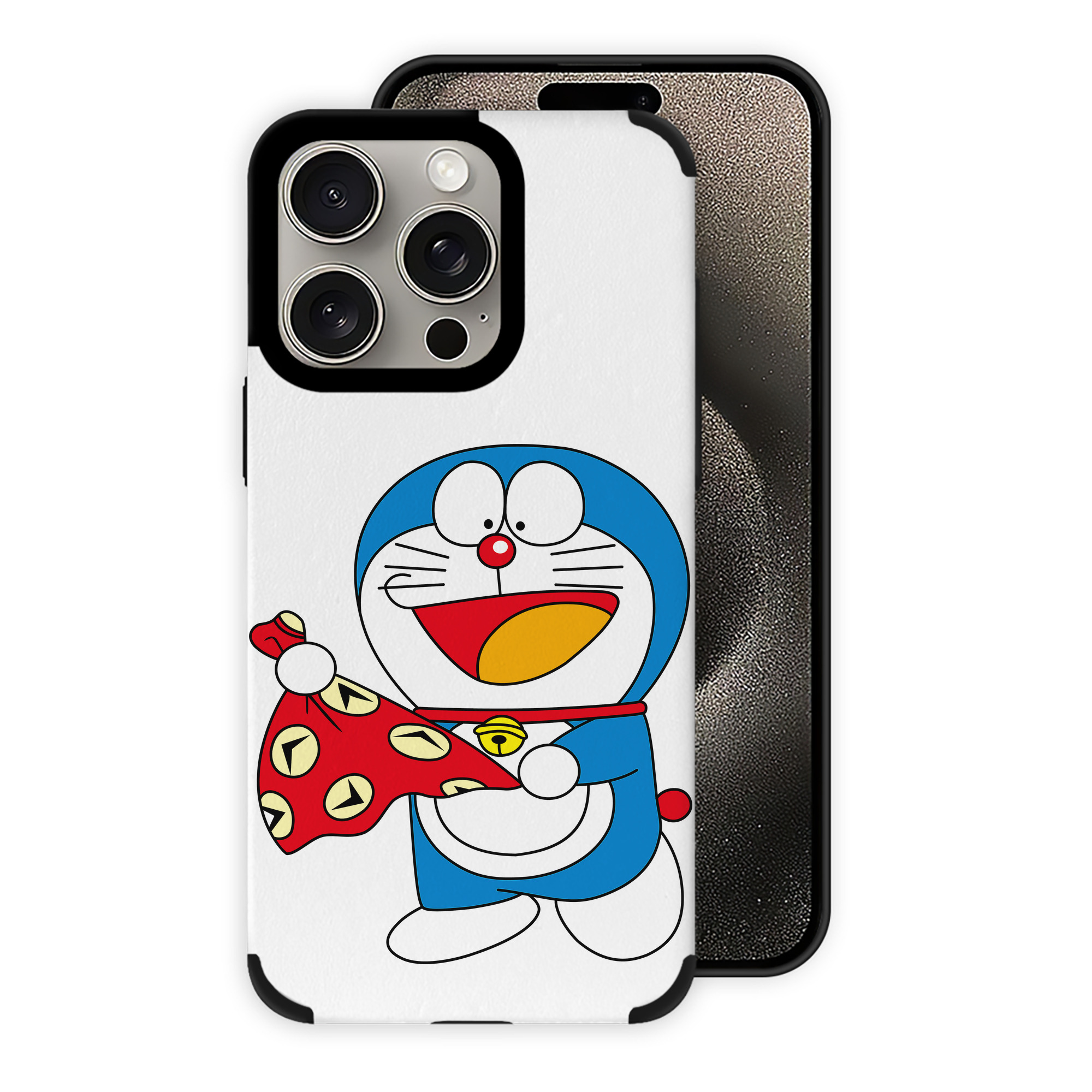 （画像用） ドラえもん Doraemon 【iPhone15ProMax対応】 PUレザー スマホケース 耐衝撃＆黄変防止