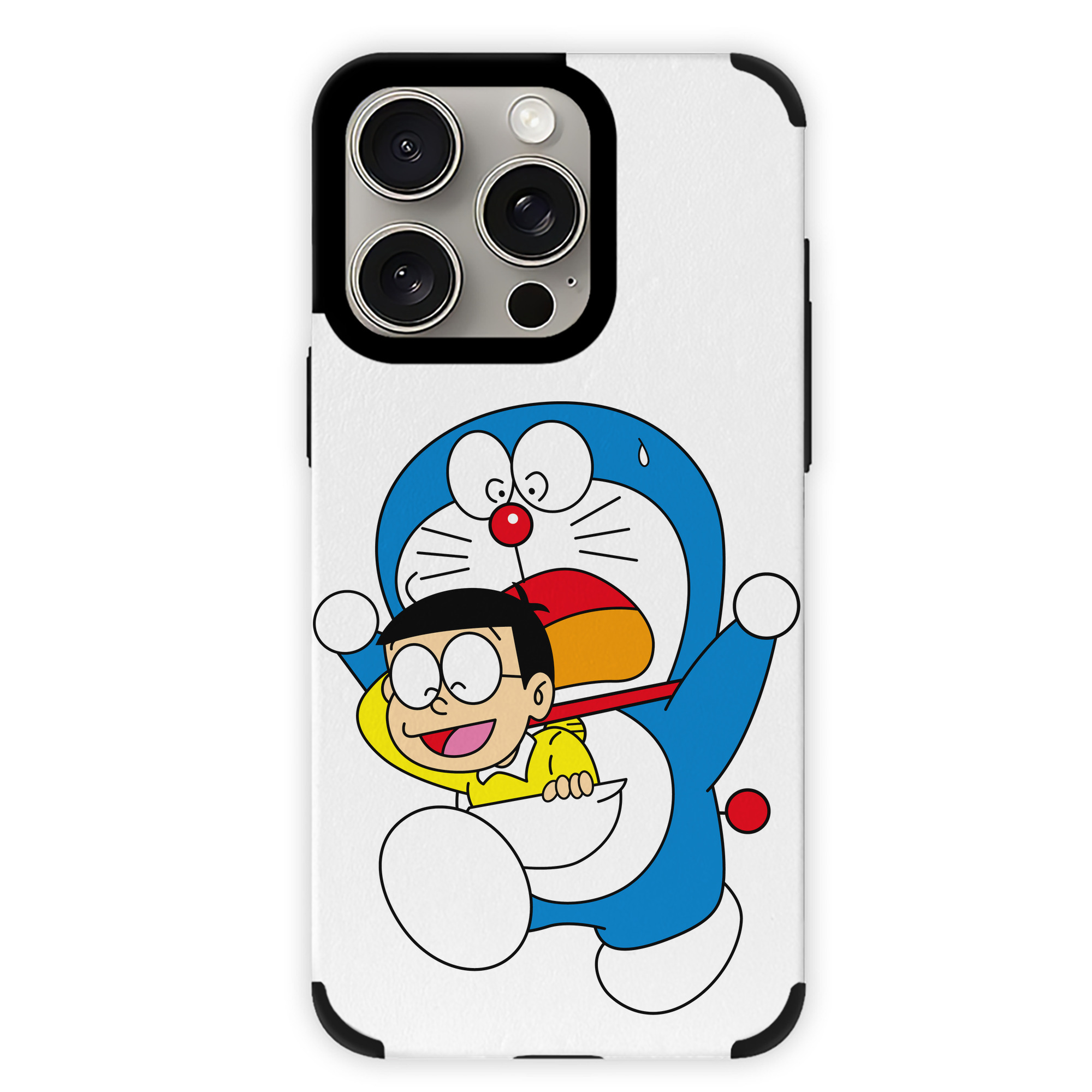 （画像用） ドラえもん Doraemon 【iPhone15ProMax対応】 PUレザー スマホケース 耐衝撃＆黄変防止