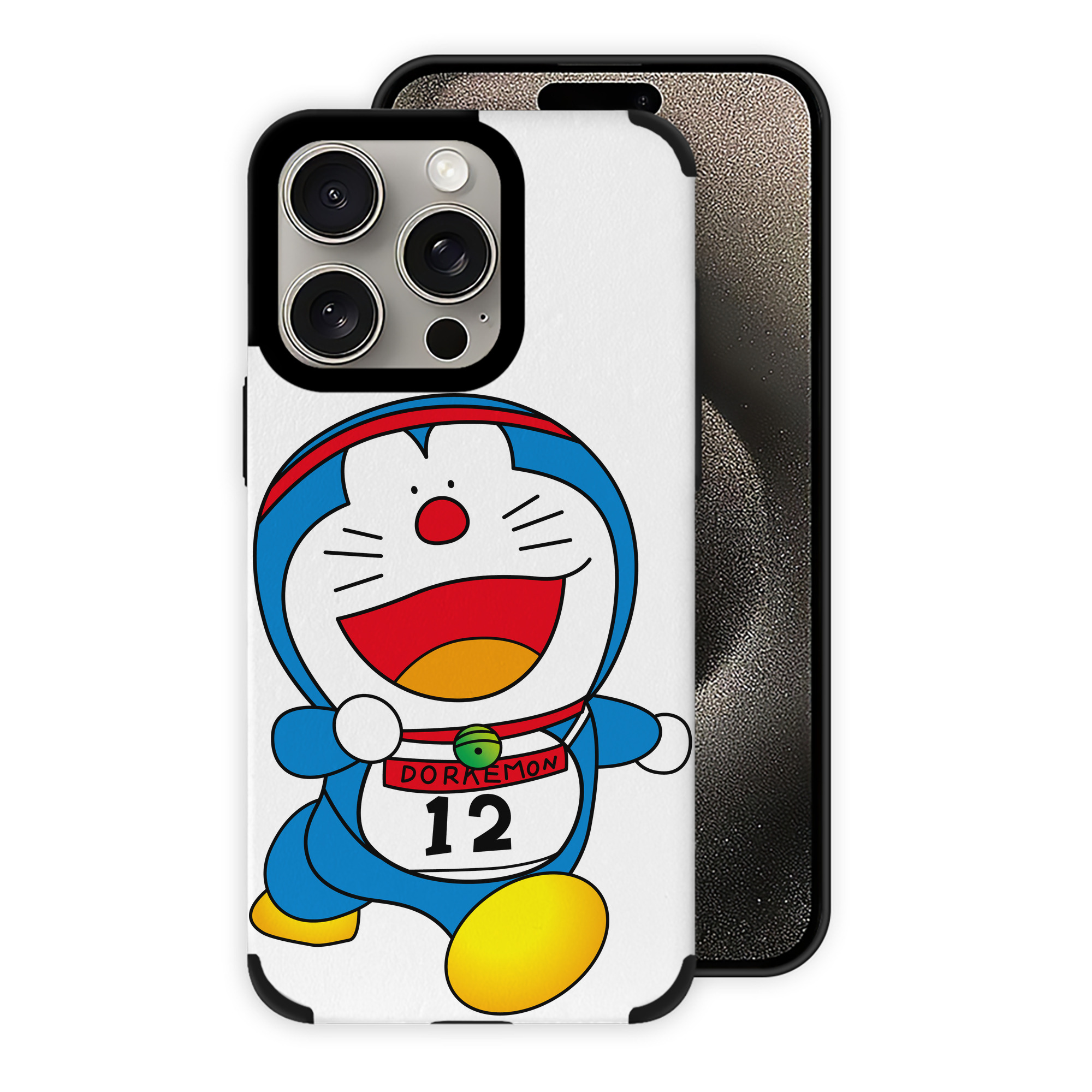 （画像用） ドラえもん Doraemon 【iPhone15ProMax対応】 PUレザー スマホケース 耐衝撃＆黄変防止