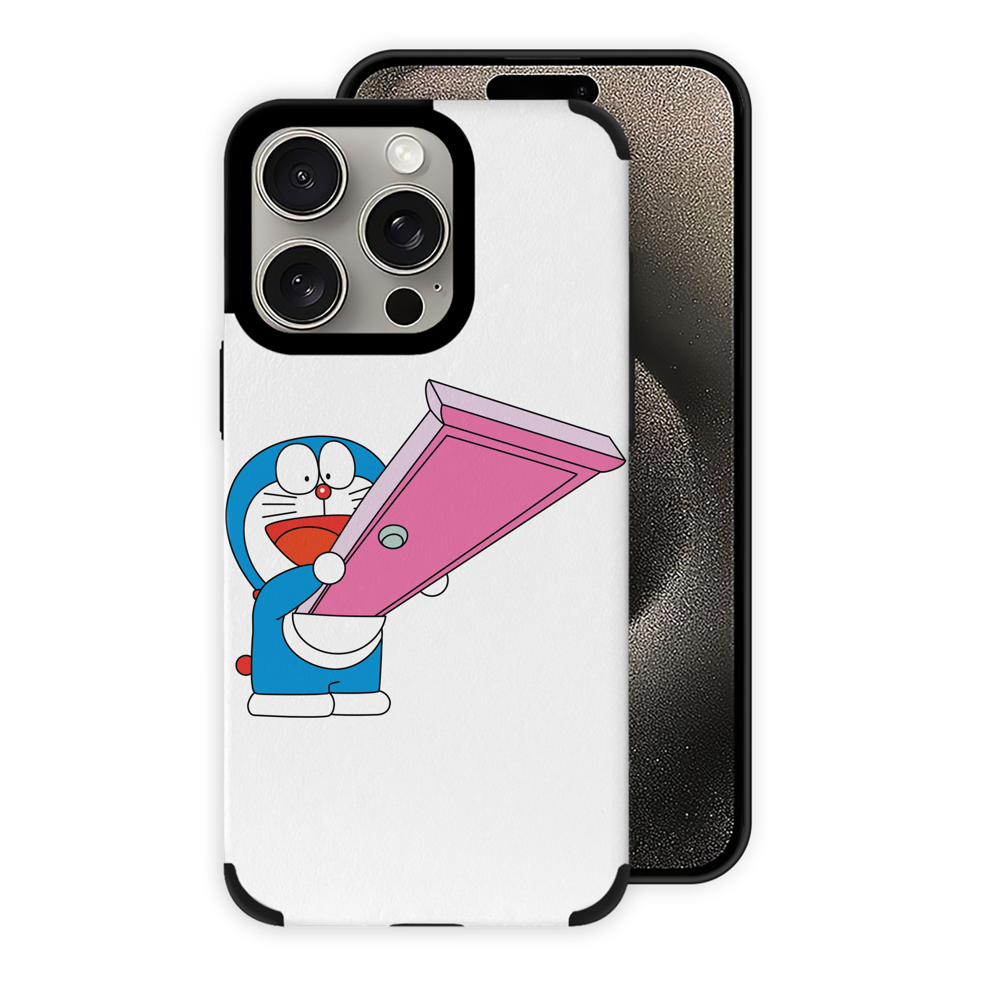（画像用） ドラえもん Doraemon 【iPhone15ProMax対応】 PUレザー スマホケース 耐衝撃＆黄変防止