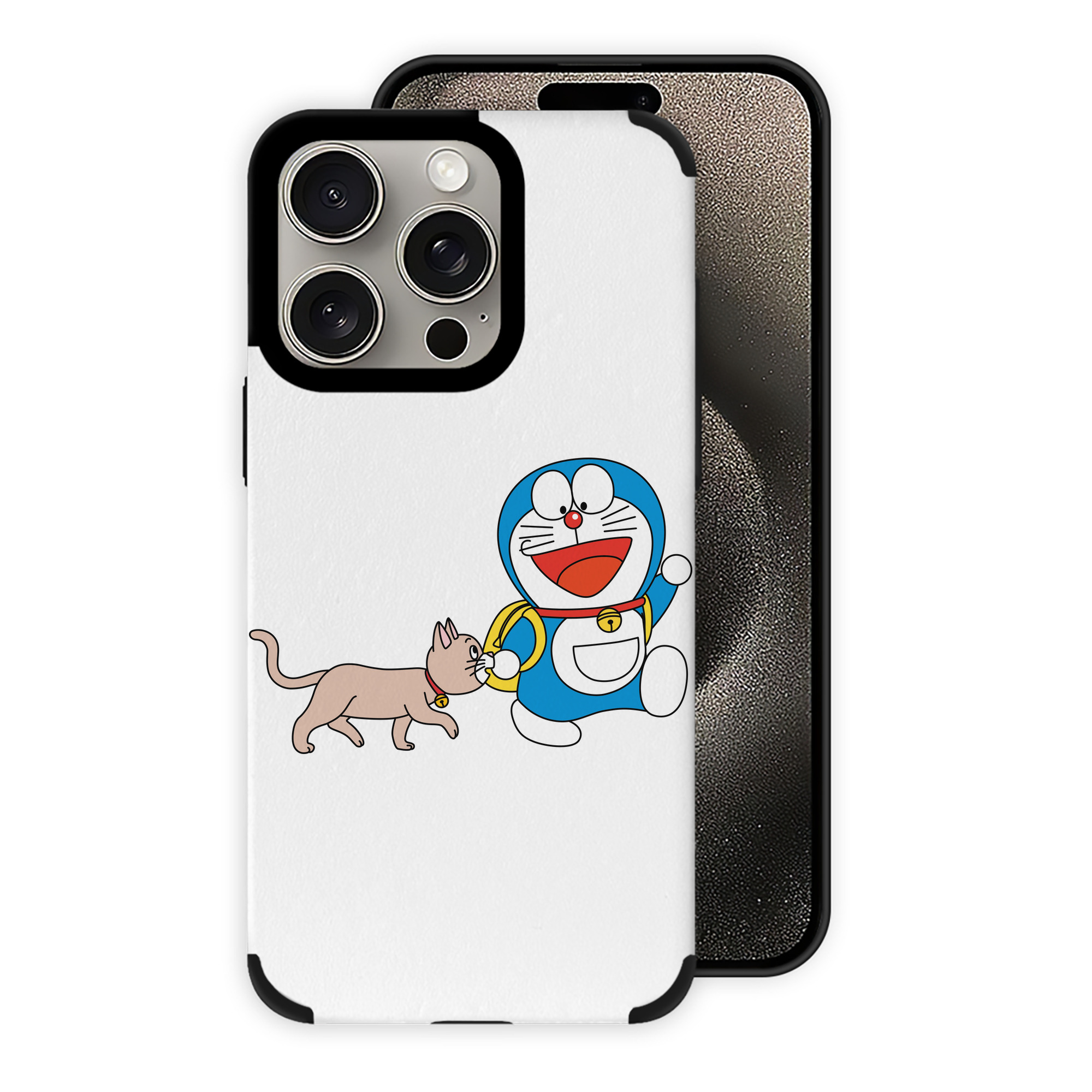 （画像用） ドラえもん Doraemon 【iPhone15ProMax対応】 PUレザー スマホケース 耐衝撃＆黄変防止