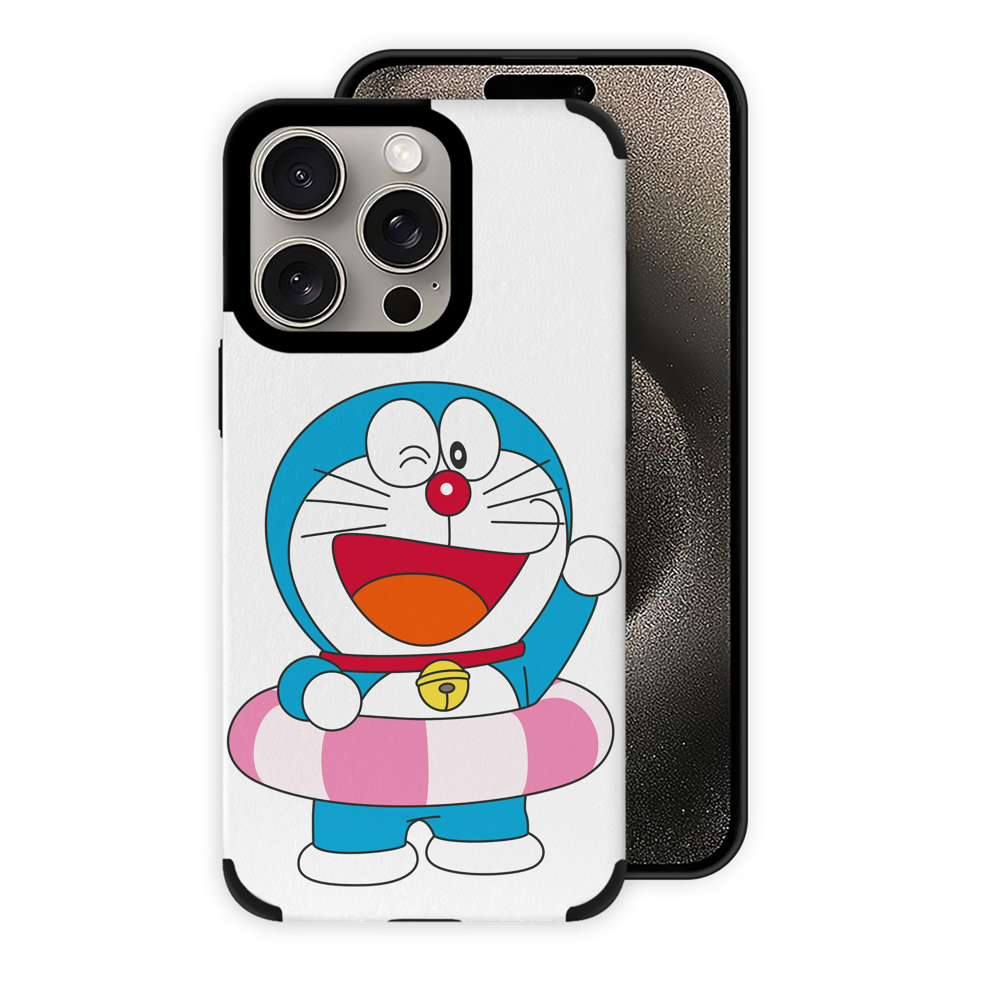 （画像用） ドラえもん Doraemon 【iPhone15ProMax対応】 PUレザー スマホケース 耐衝撃＆黄変防止