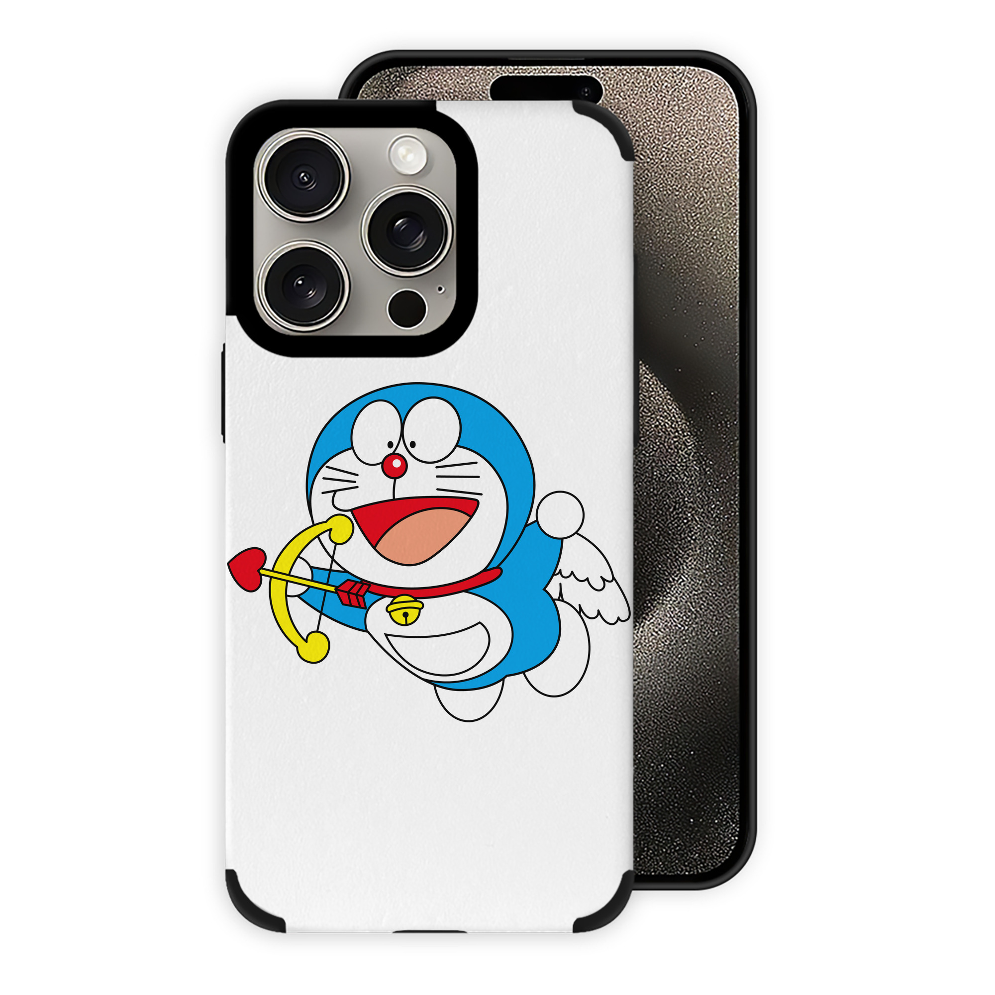 （画像用） ドラえもん Doraemon 【iPhone15ProMax対応】 PUレザー スマホケース 耐衝撃＆黄変防止