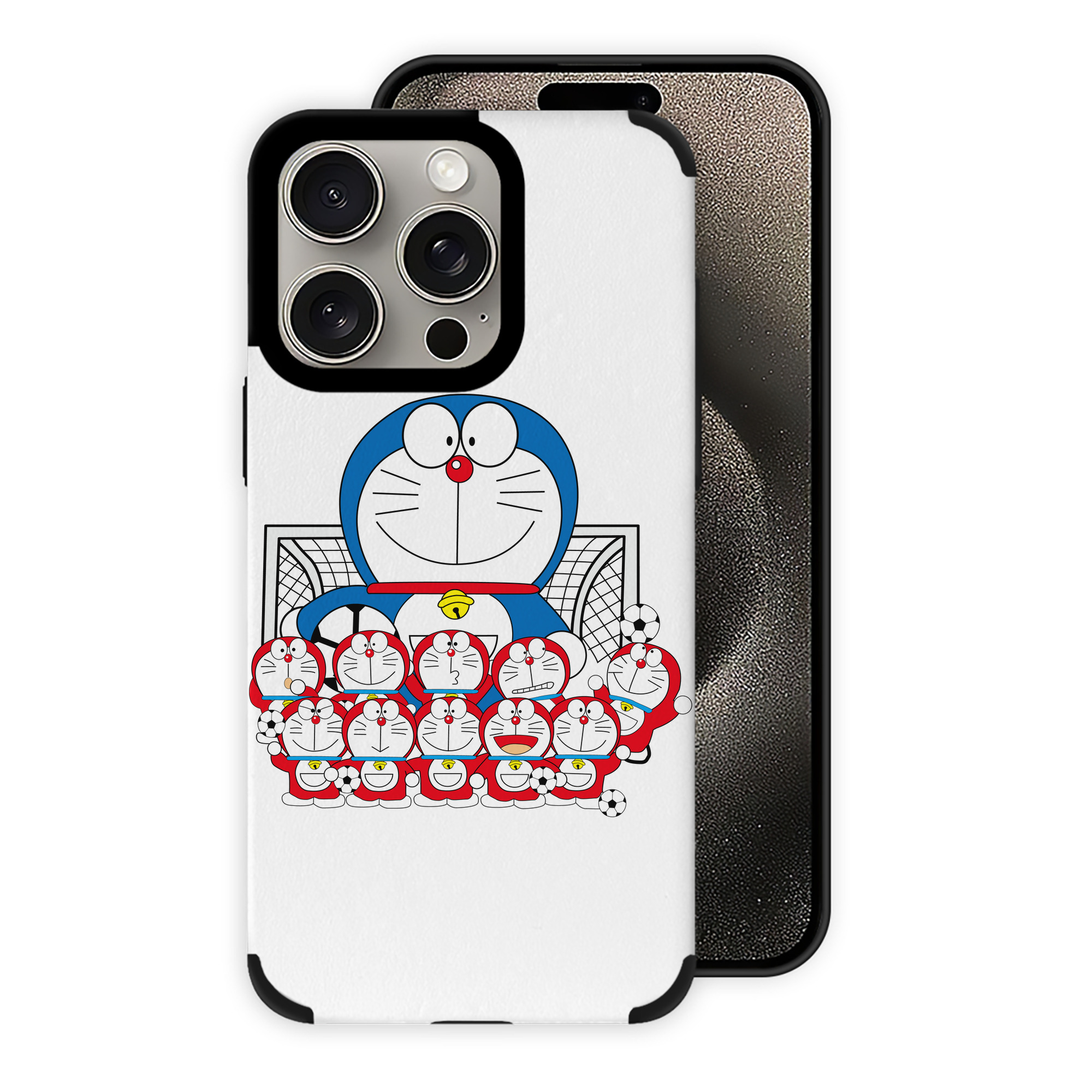 （画像用） ドラえもん Doraemon 【iPhone15ProMax対応】 PUレザー スマホケース 耐衝撃＆黄変防止