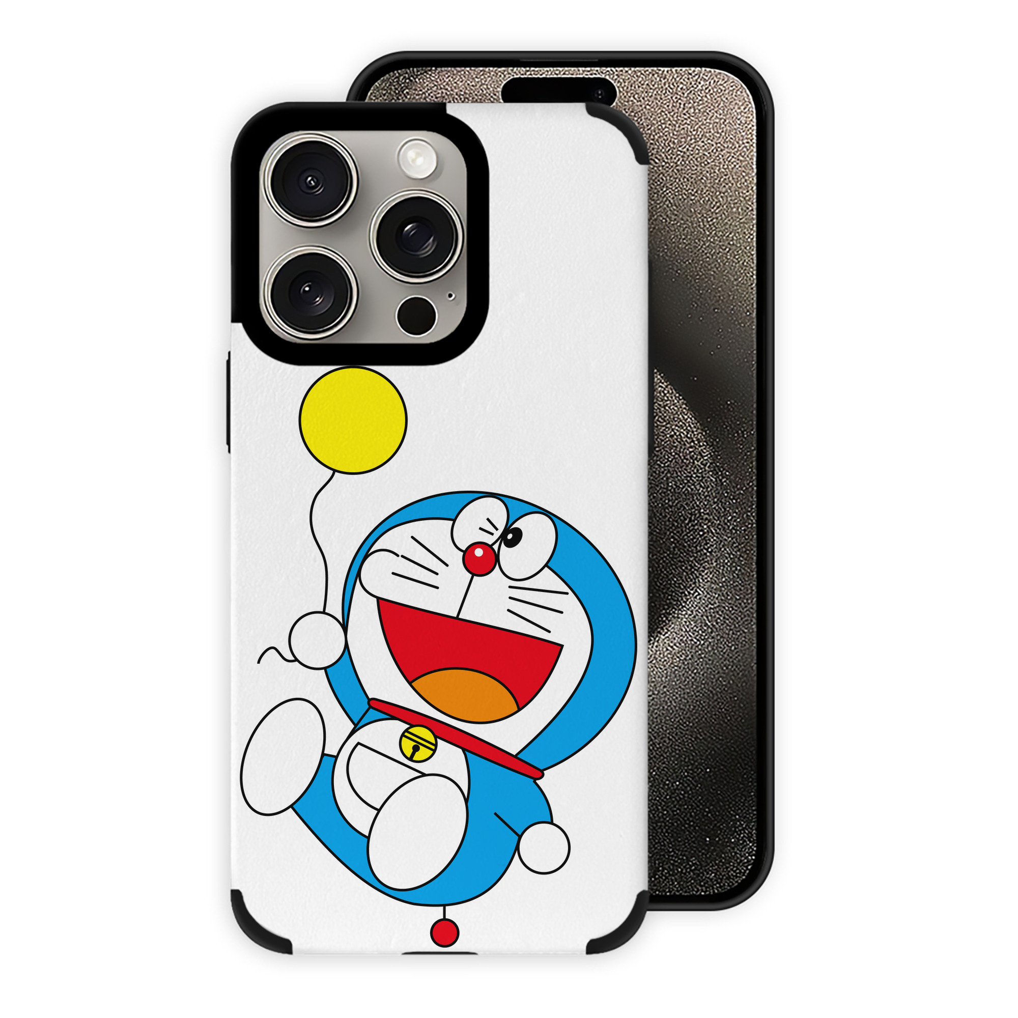 （画像用） ドラえもん Doraemon 【iPhone15ProMax対応】 PUレザー スマホケース 耐衝撃＆黄変防止